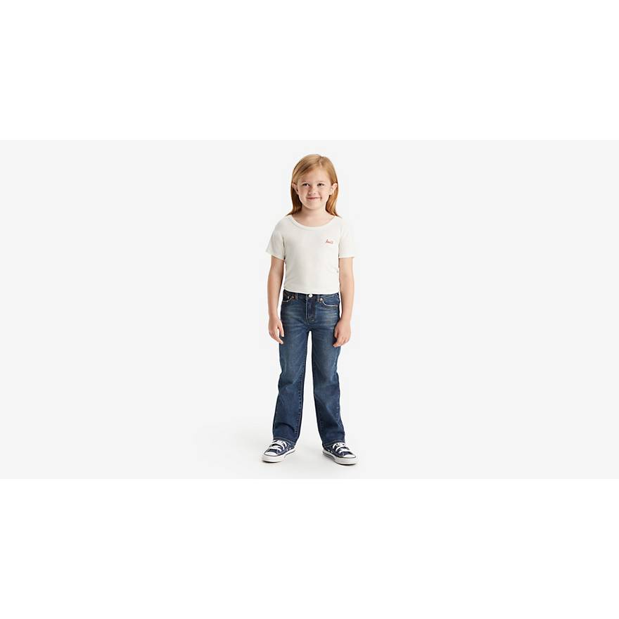 Jeans med vide ben til børn 1