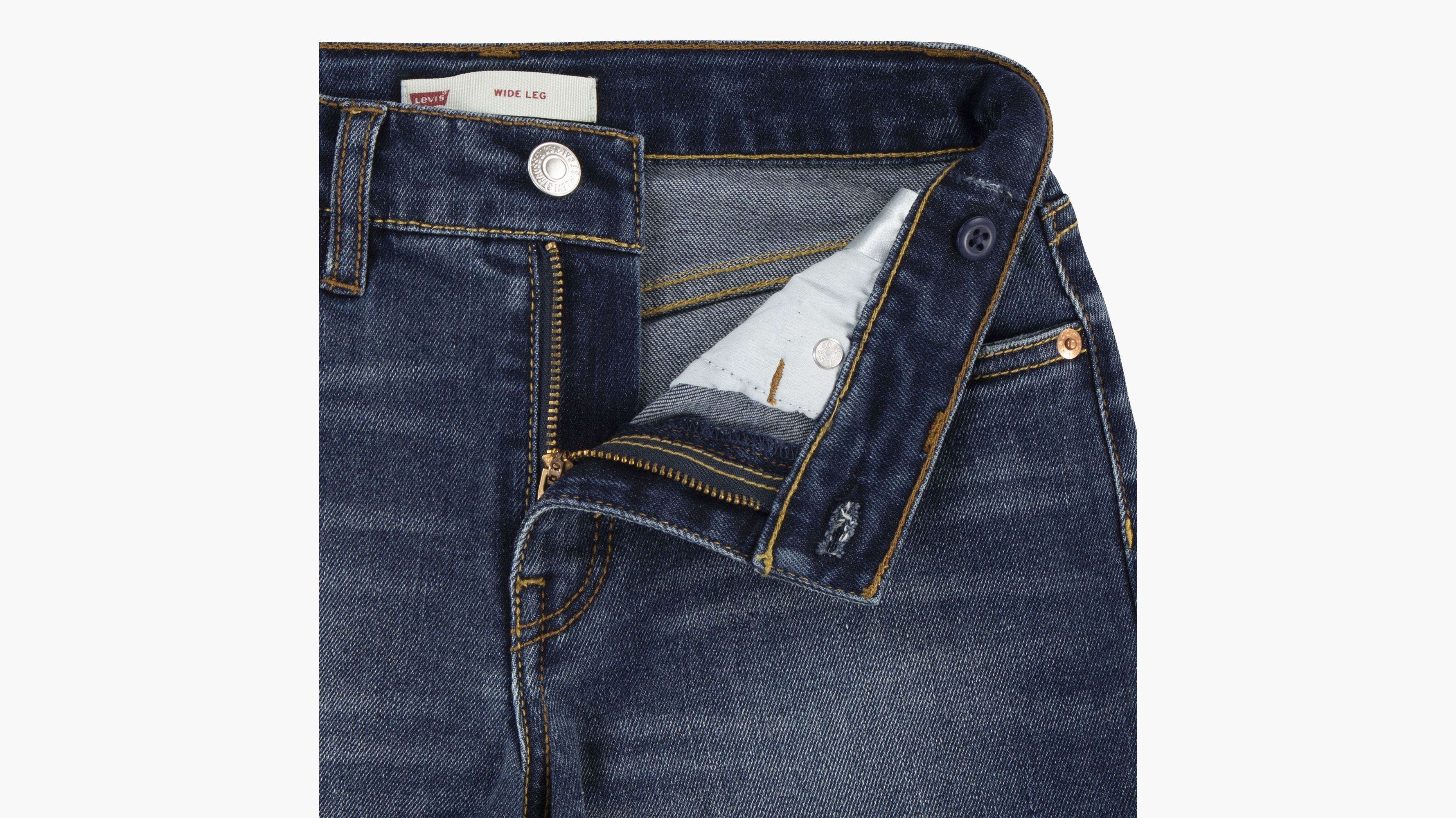 Jeans met wijde pijpen voor tieners 3