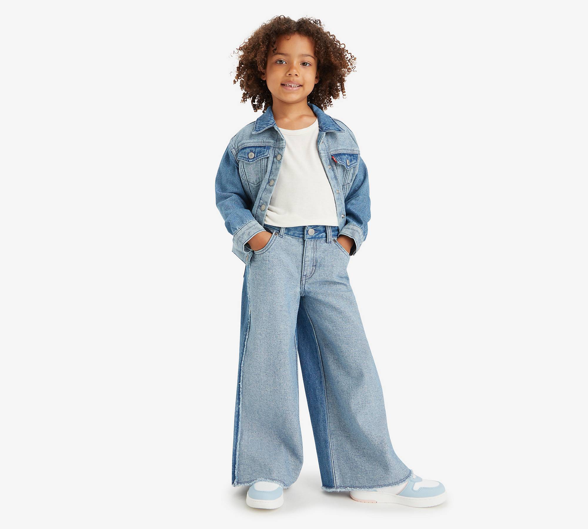 Jeans ampi oversize al rovescio ‘94 al rovescio per bambini 1