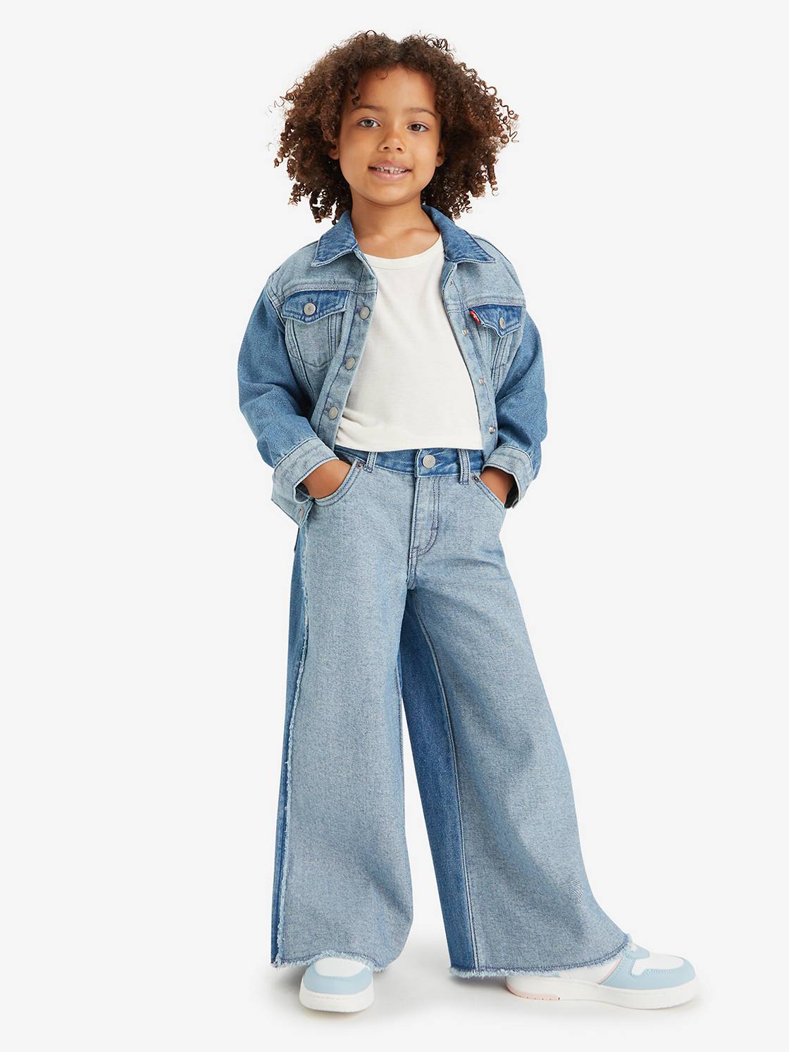 Kids Inside Out 94' Baggy Wide Jeans 1