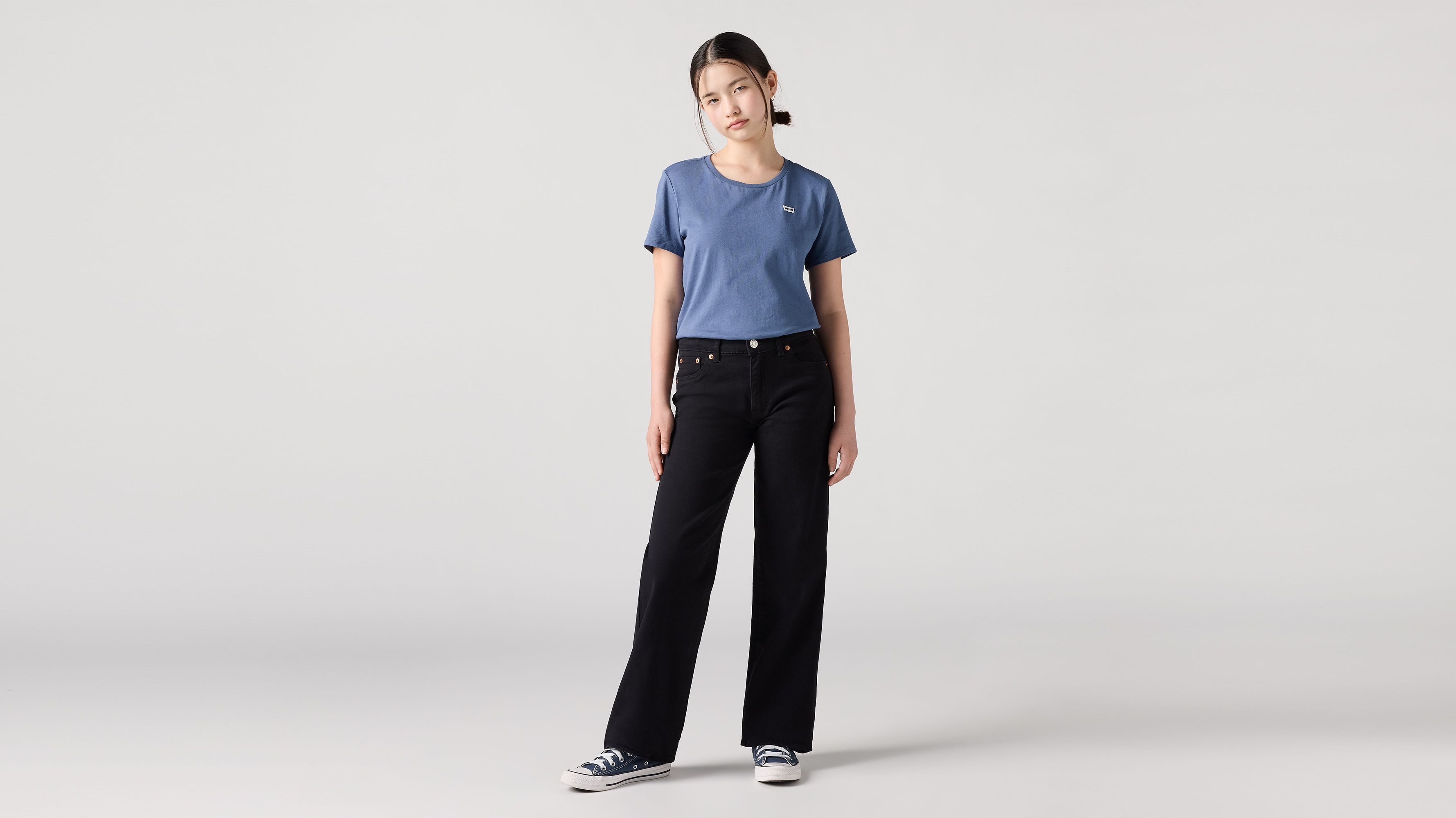 Teenager Wide Leg Jeans 1