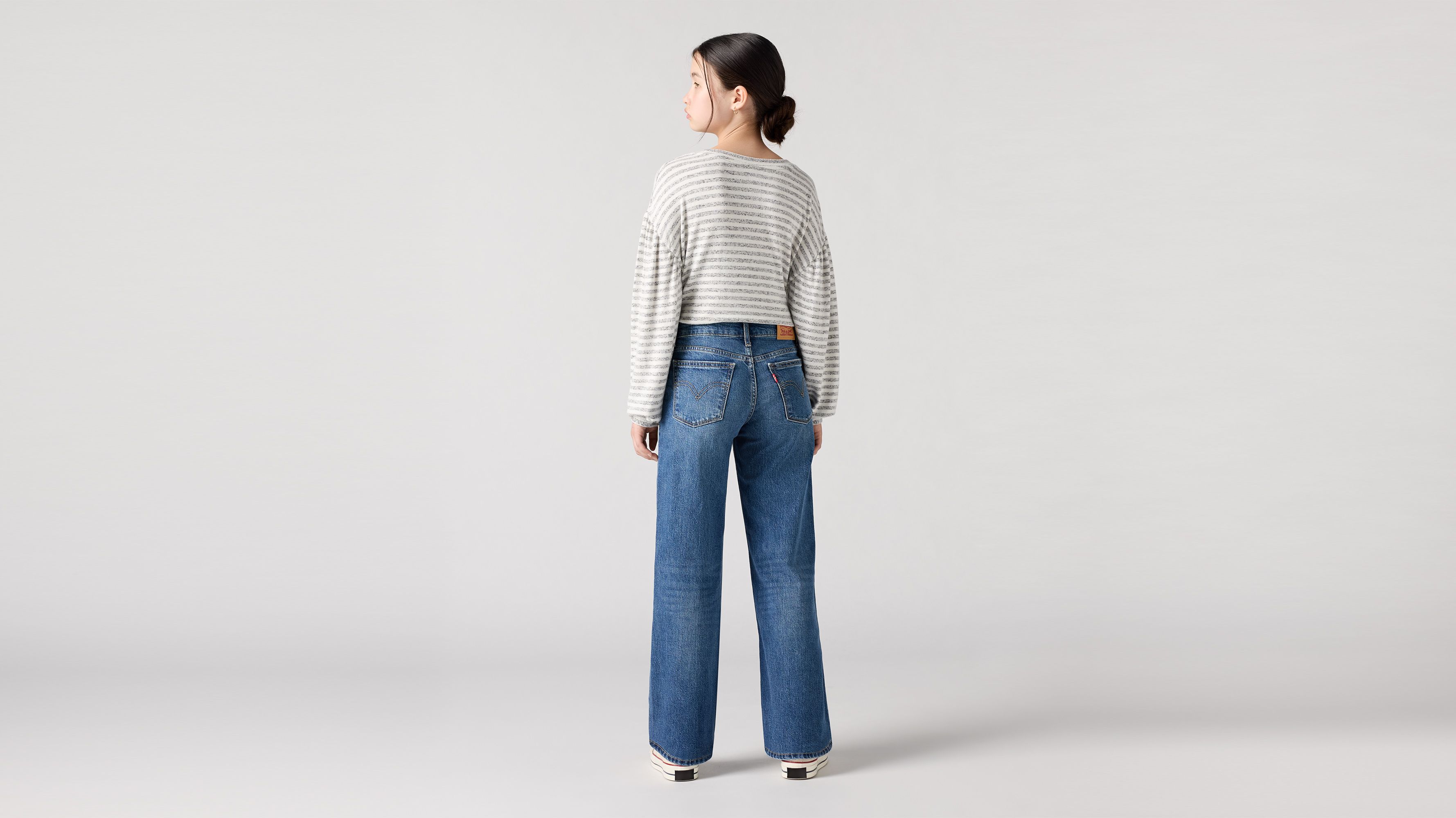 Jeans de pierna ancha Destruction para adolescentes 2