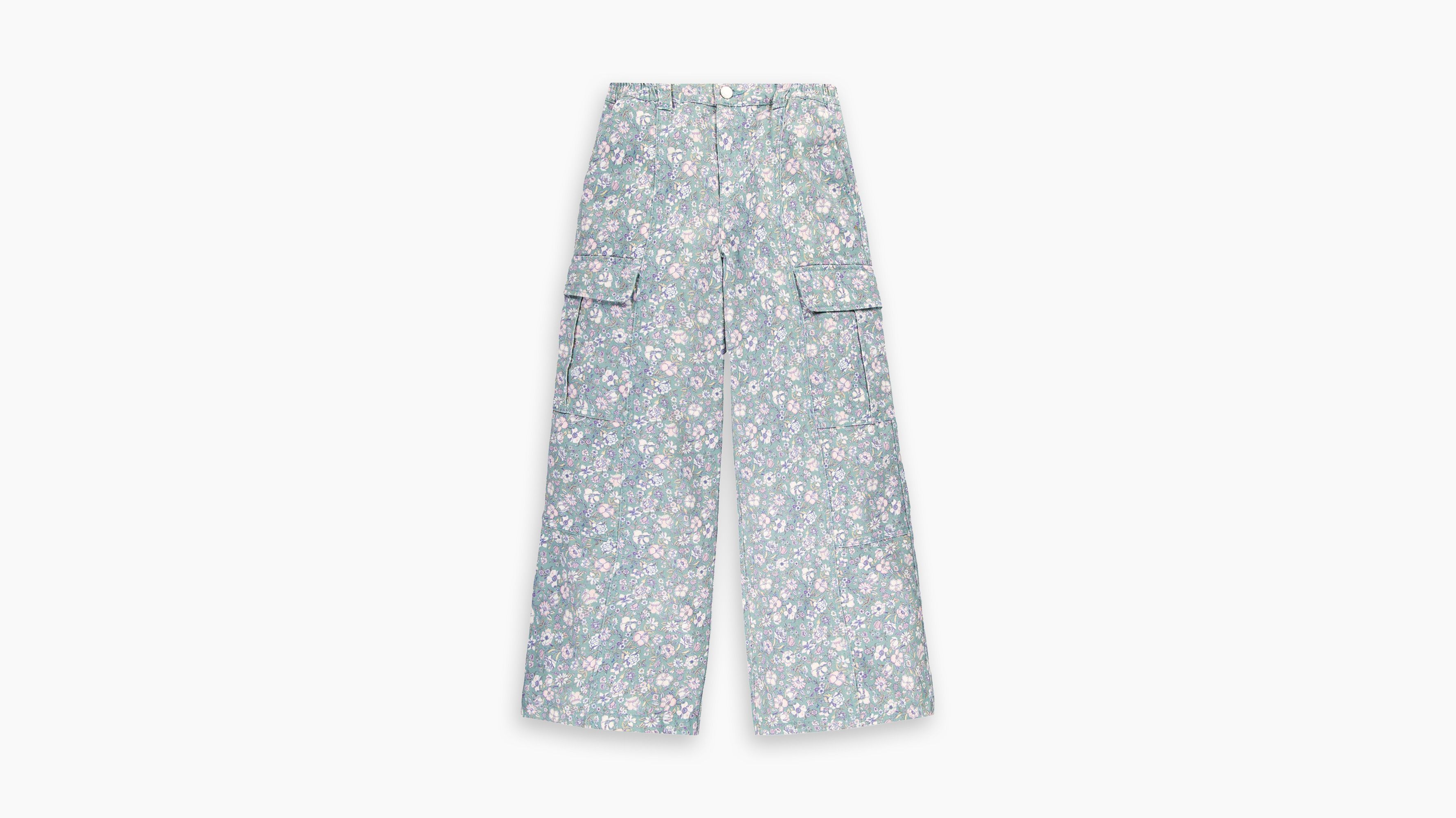 Teenager Twill '94 Baggy Wide Leg Cargo Trousers 4