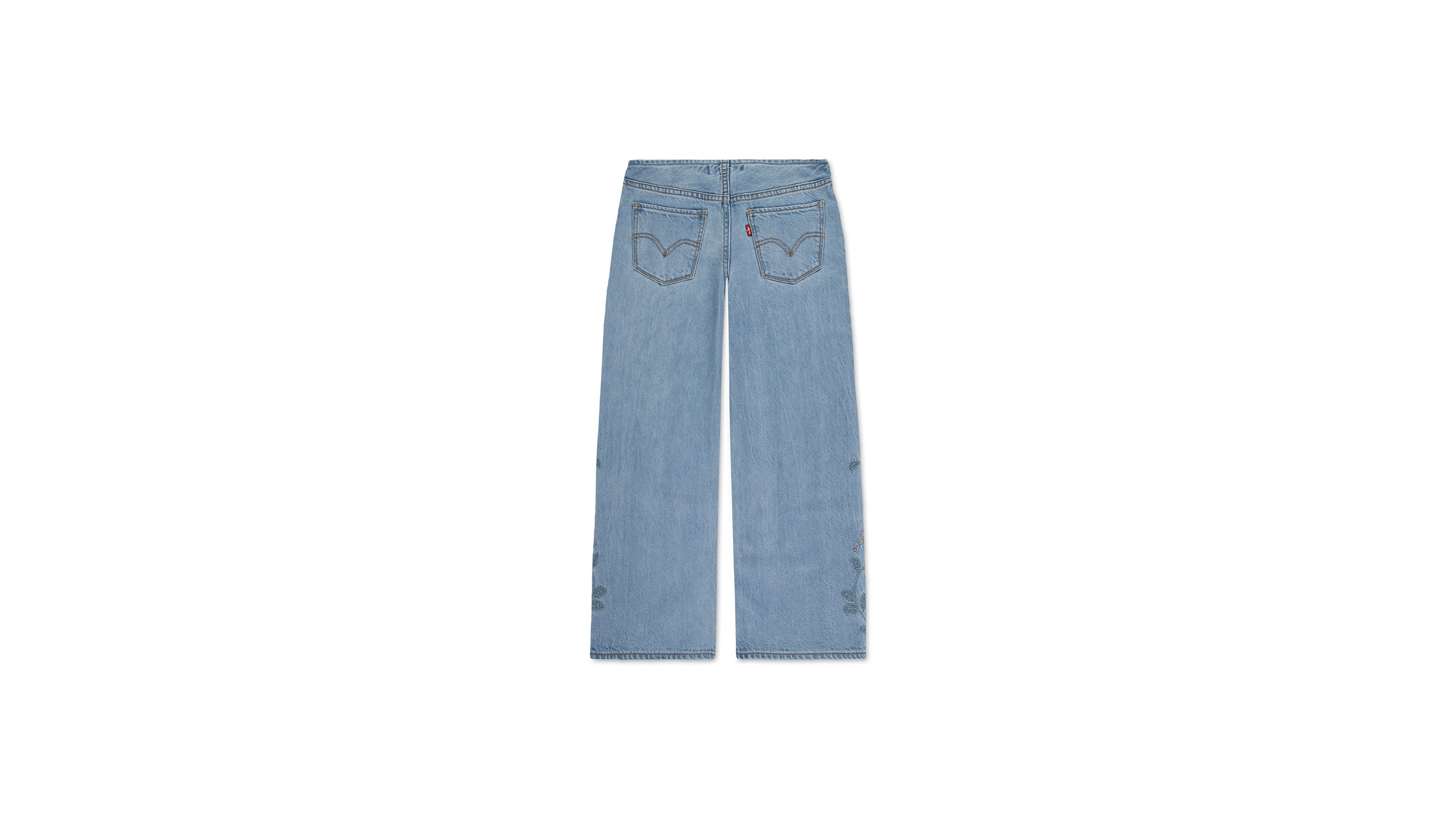 Teenager Low Rise Baggy Jeans 4