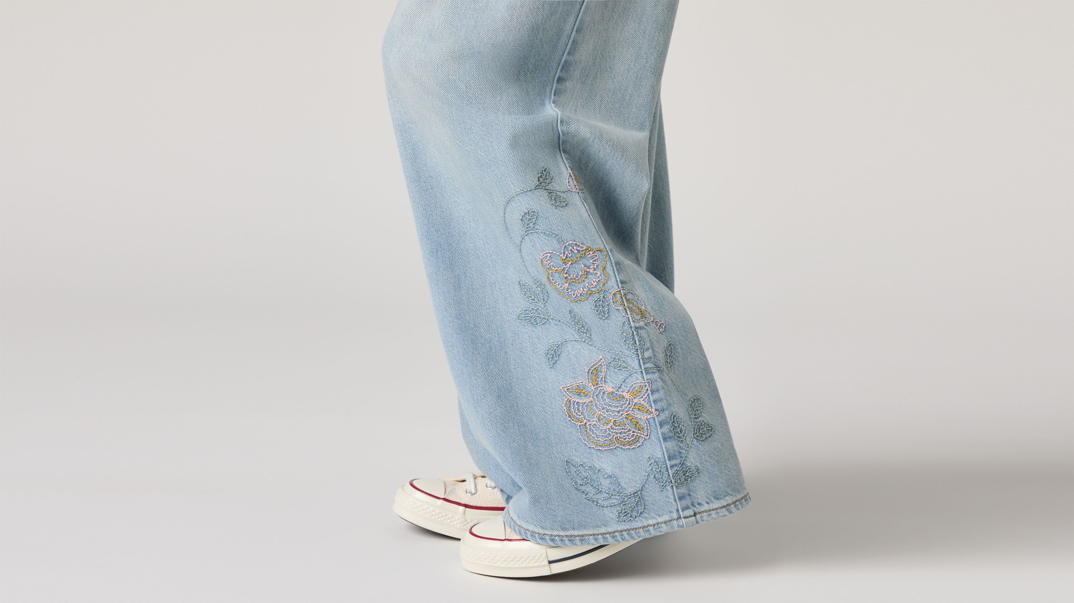 Teenager Low Rise Baggy Jeans 2