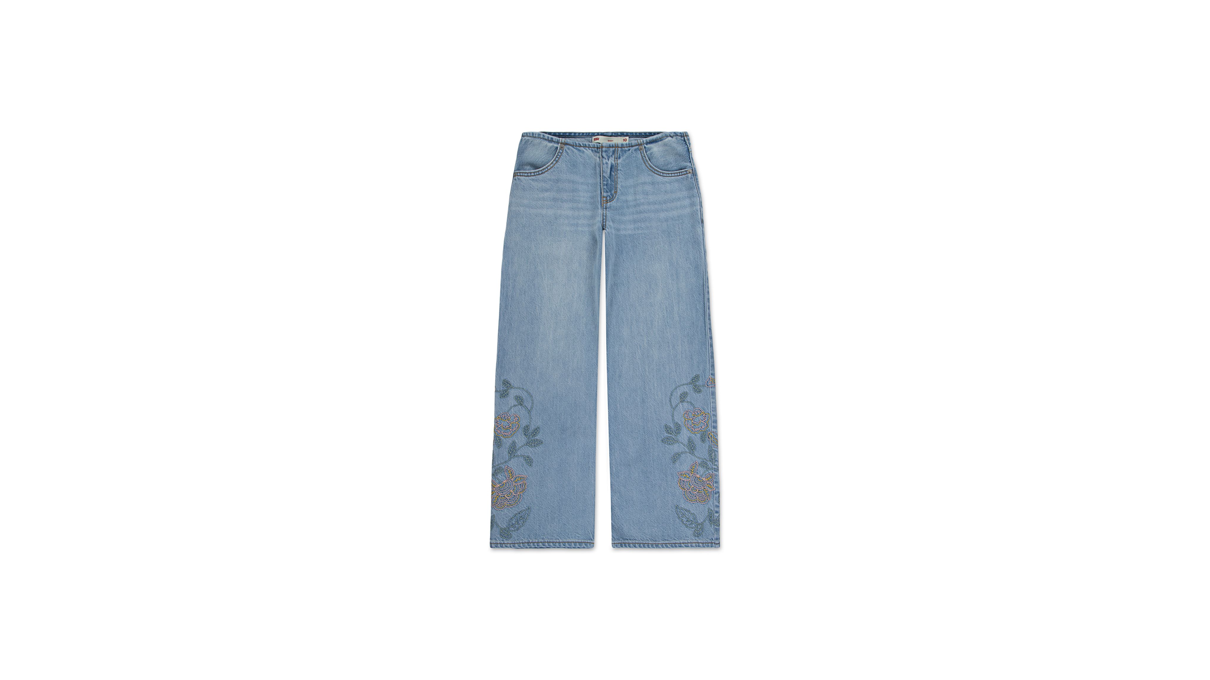 Teenager Low Rise Baggy Jeans 3