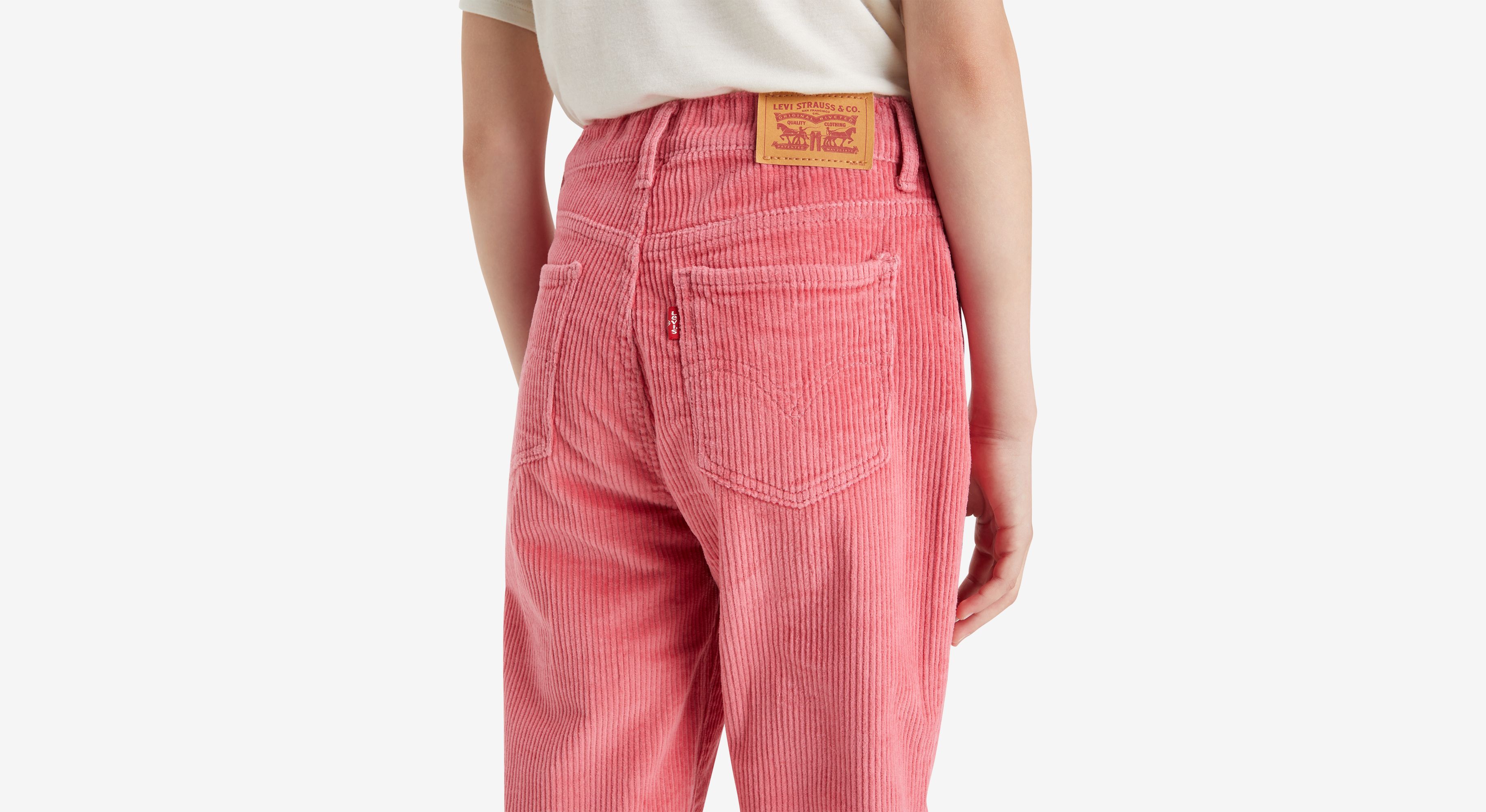 Pink Levi Cord Jeans Levis Corduroy Jeans Womens 2025