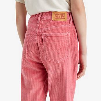 Corduroy Mini Mom-jeans voor tieners 3