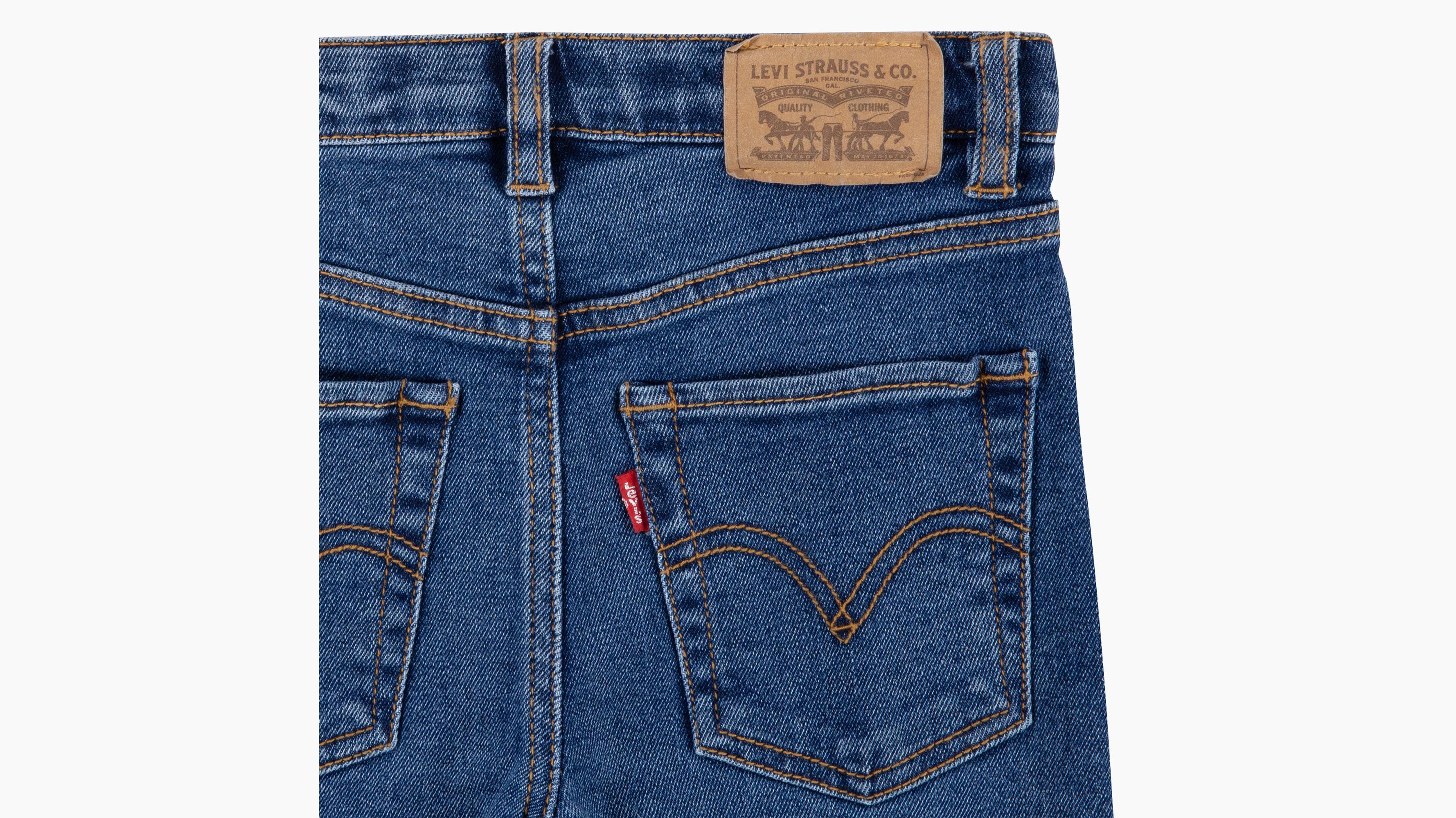 Jeans Para Adolescentes 726™ De Tiro Alto Acampanados - Azul