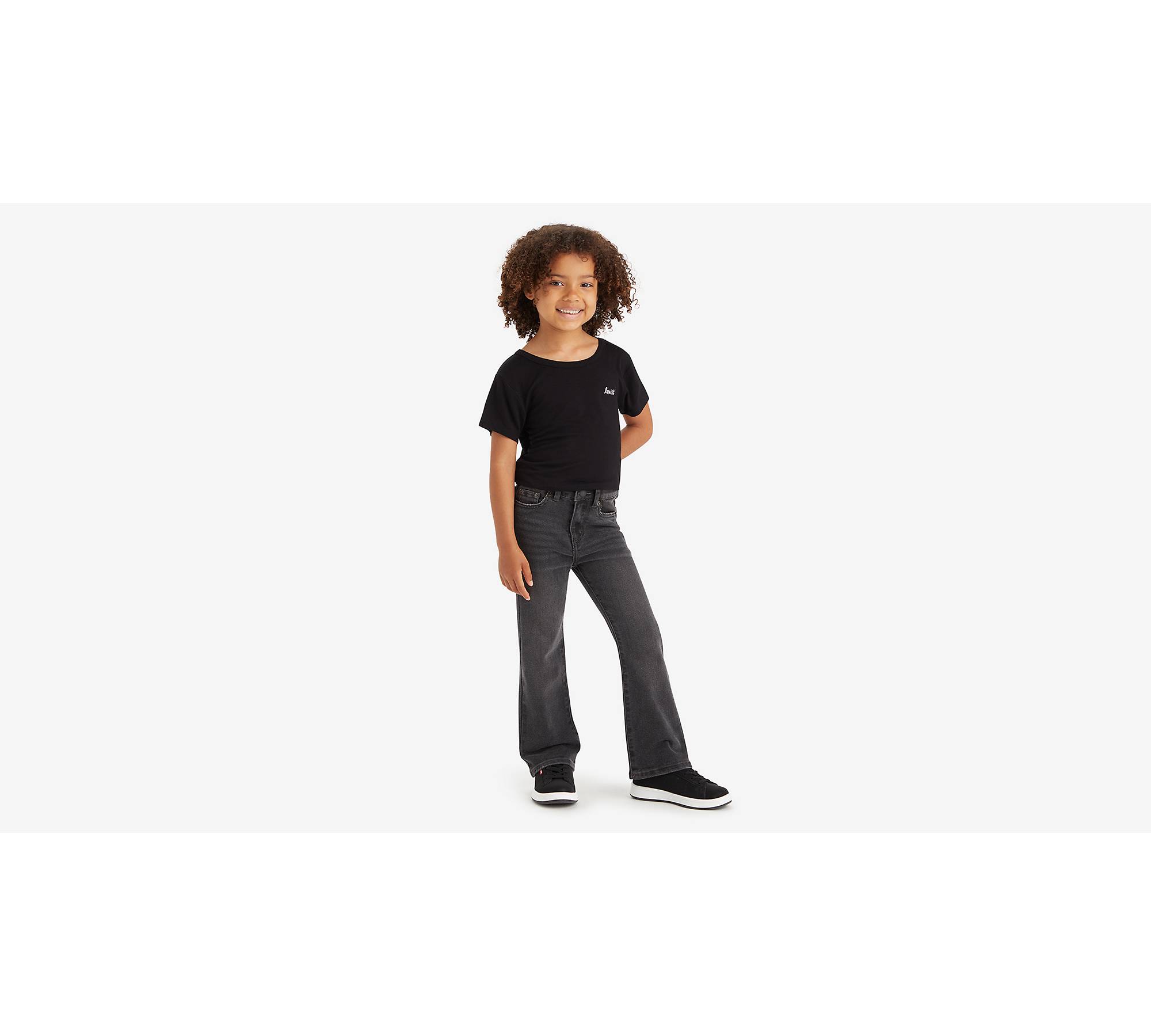 Kids 726™ Rise Flare Jeans - Black | Levi's®