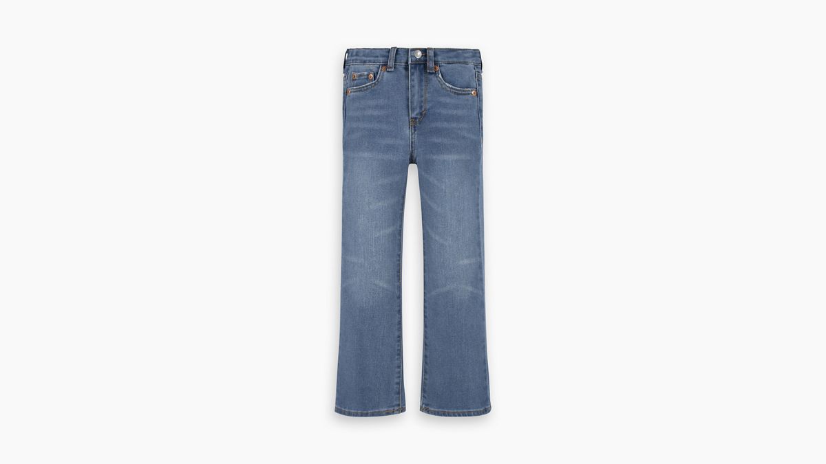 Kids 726™ High Rise Flare Jeans — Clean Getaway - Blue