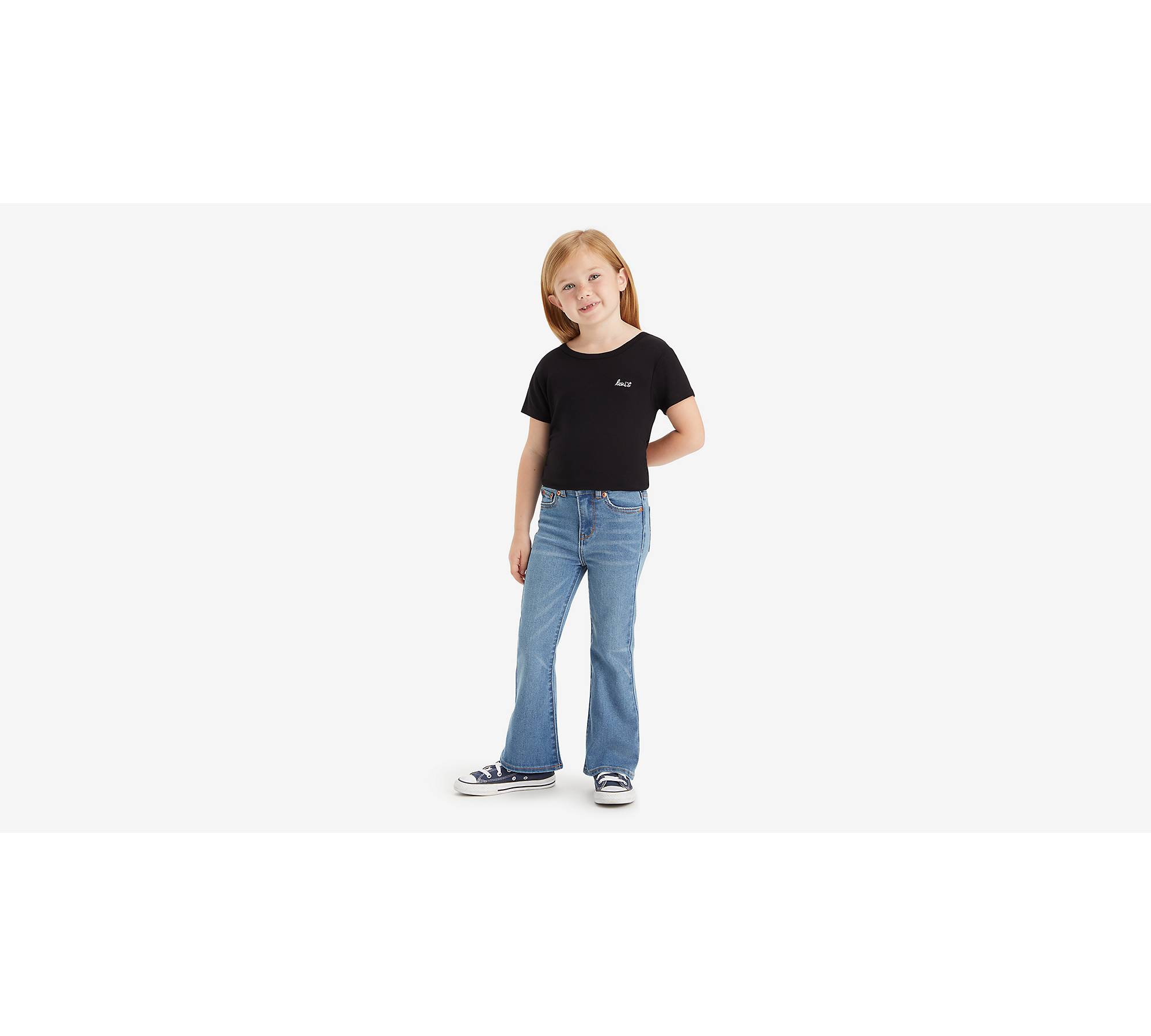 baseball tyran Encommium 726™ Jeans Med Svaj Og Høj Talje Til Børn - Blå | Levi's® DK