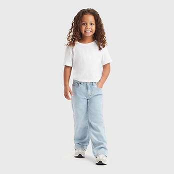 Jeans met wijde pijpen voor kinderen 1