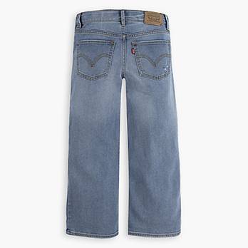 Teenager Crop Jeans - weites Bein 2