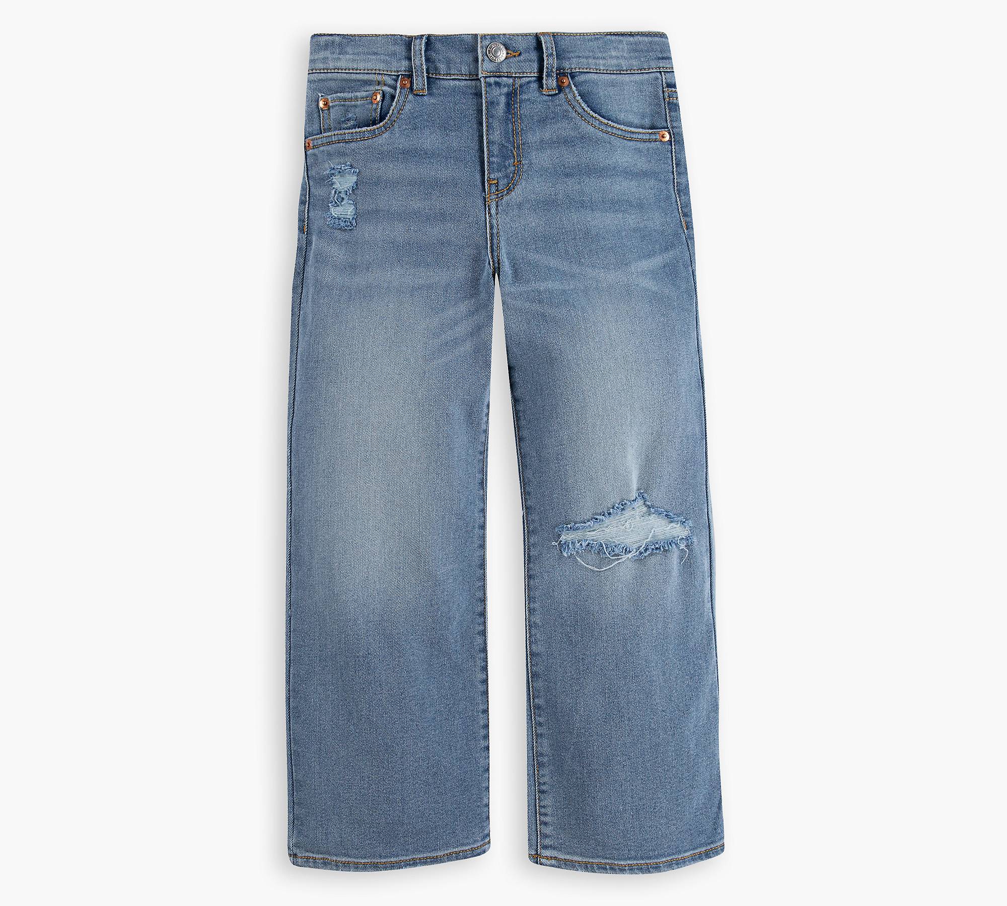 Teenager Cropped Wide Leg Jeans 1