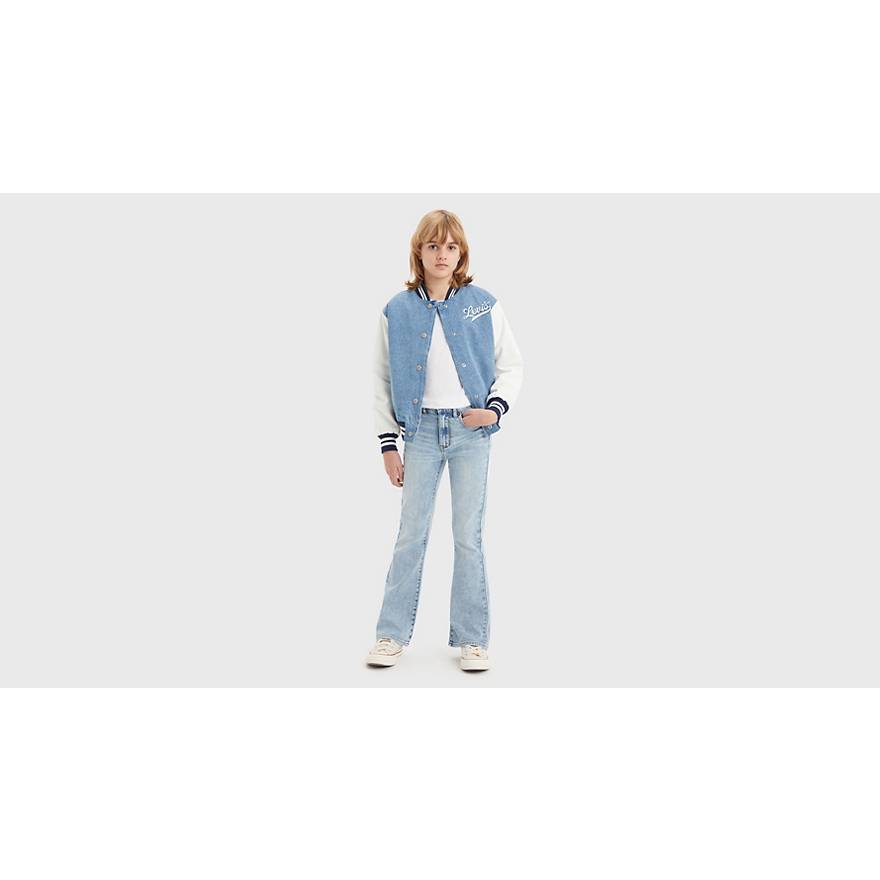 726™ utsvängda jeans med hög midja för tonåringar 1