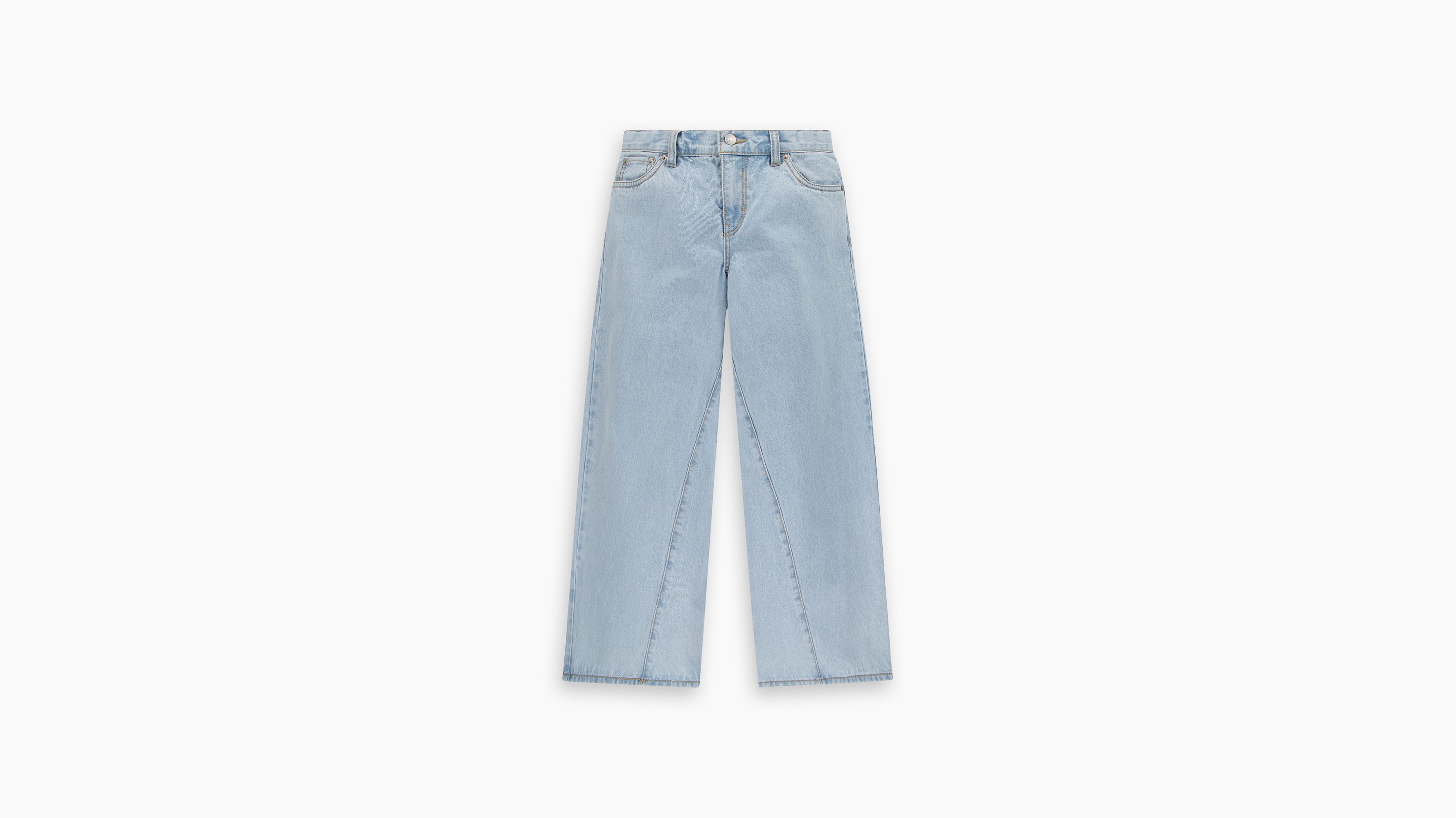 【SATIIIZ】Rannon Wide Teen Blue Denim Pants SATIIIZ】Rannon Wide Teen Blue Denim Pants (SATiiiZ/デニム