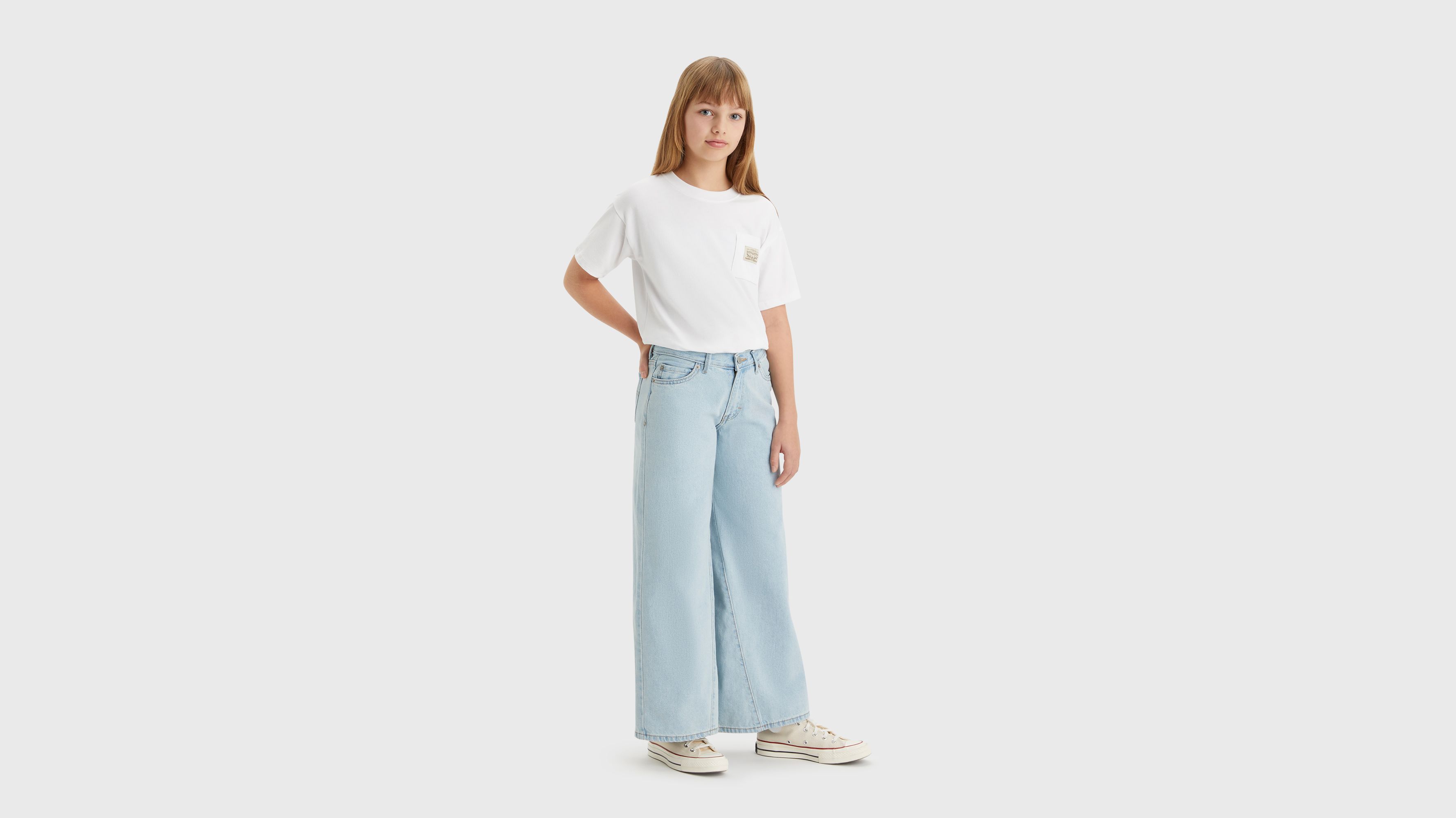 Altered '94 Baggy Wide Leg Jeans voor tieners 1