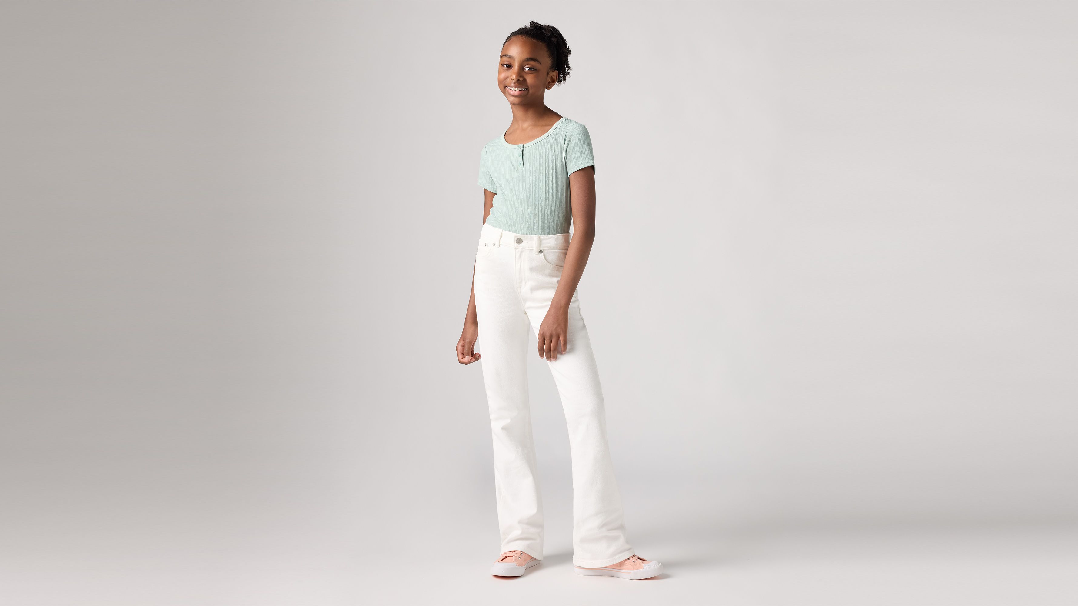 Jeans 726™ a vita alta svasati teenager 1