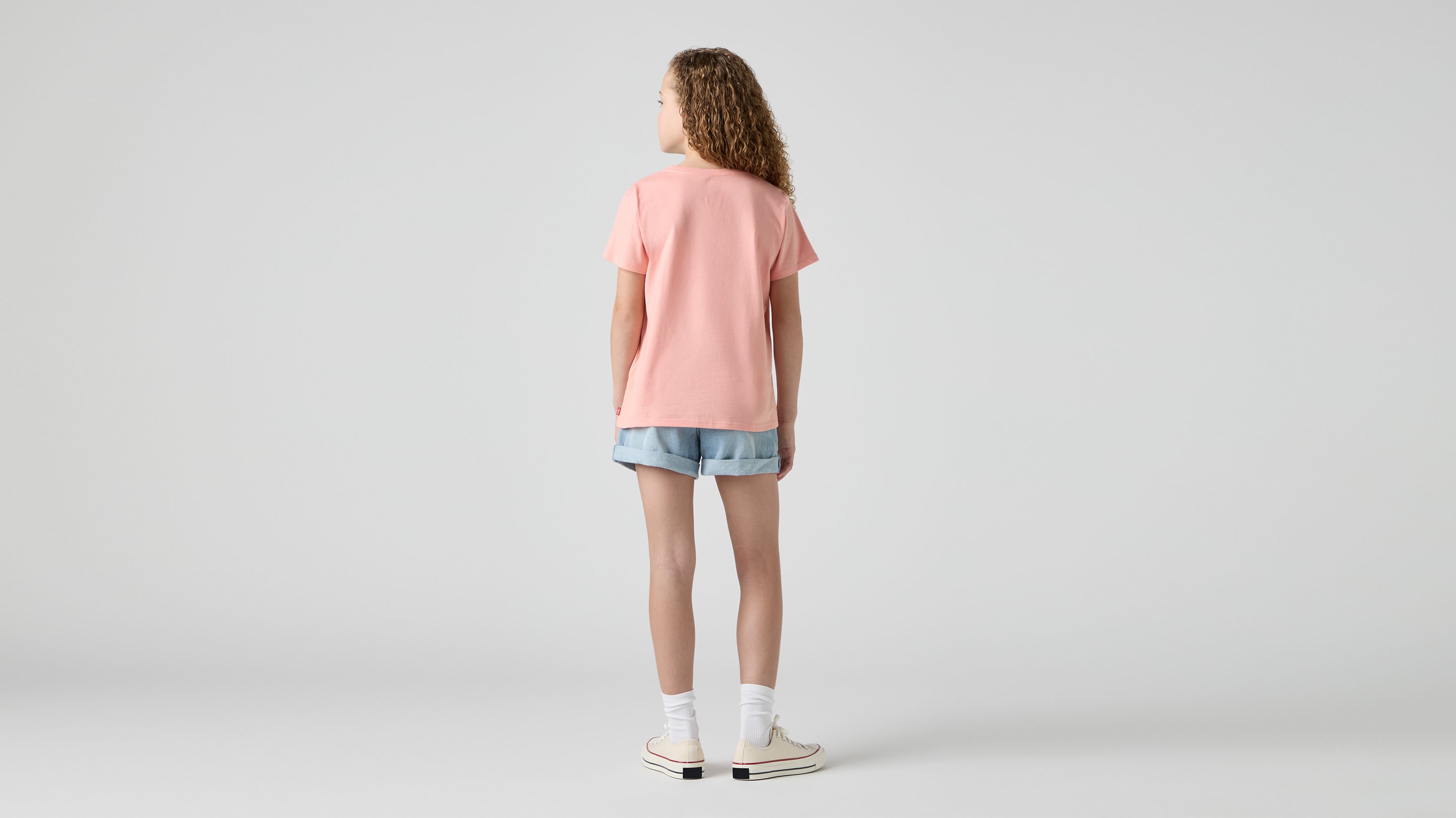 Teenager Mini Mom Shorts With Embroidery 3