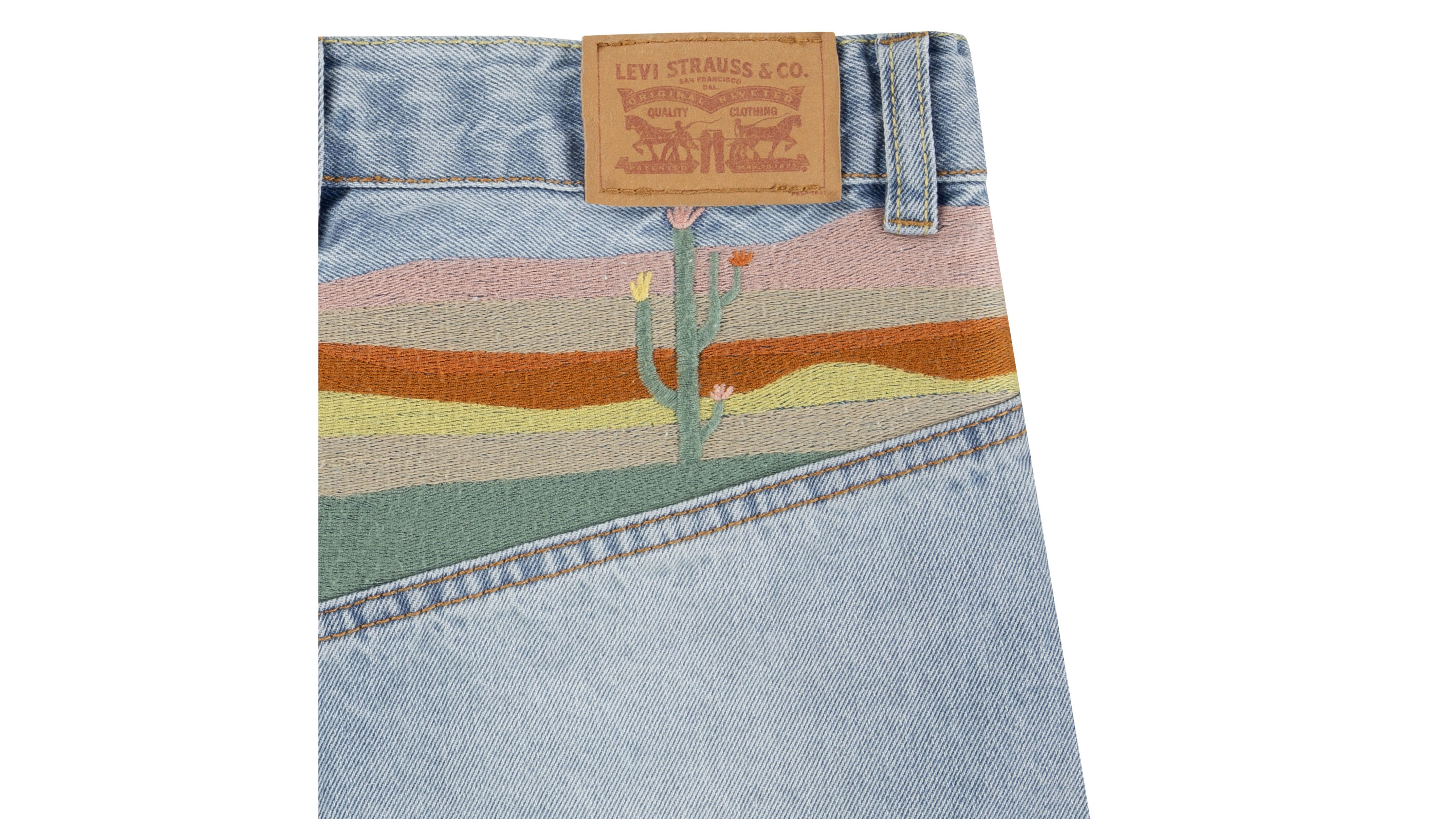 Teenager Mini Mom Shorts With Embroidery 9