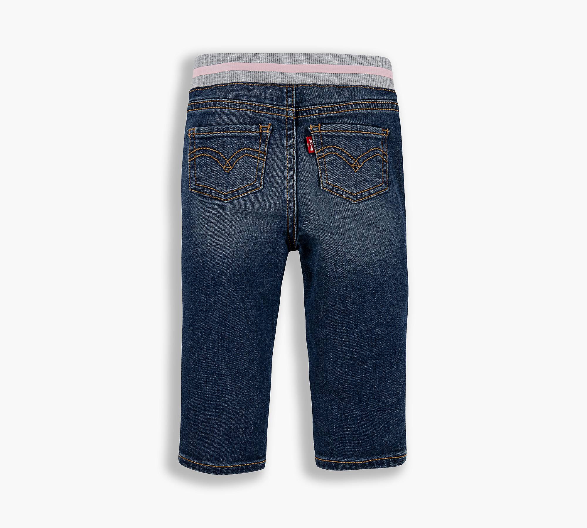 Baby Pull On Skinny Jeans - Pink | Levi's® GB