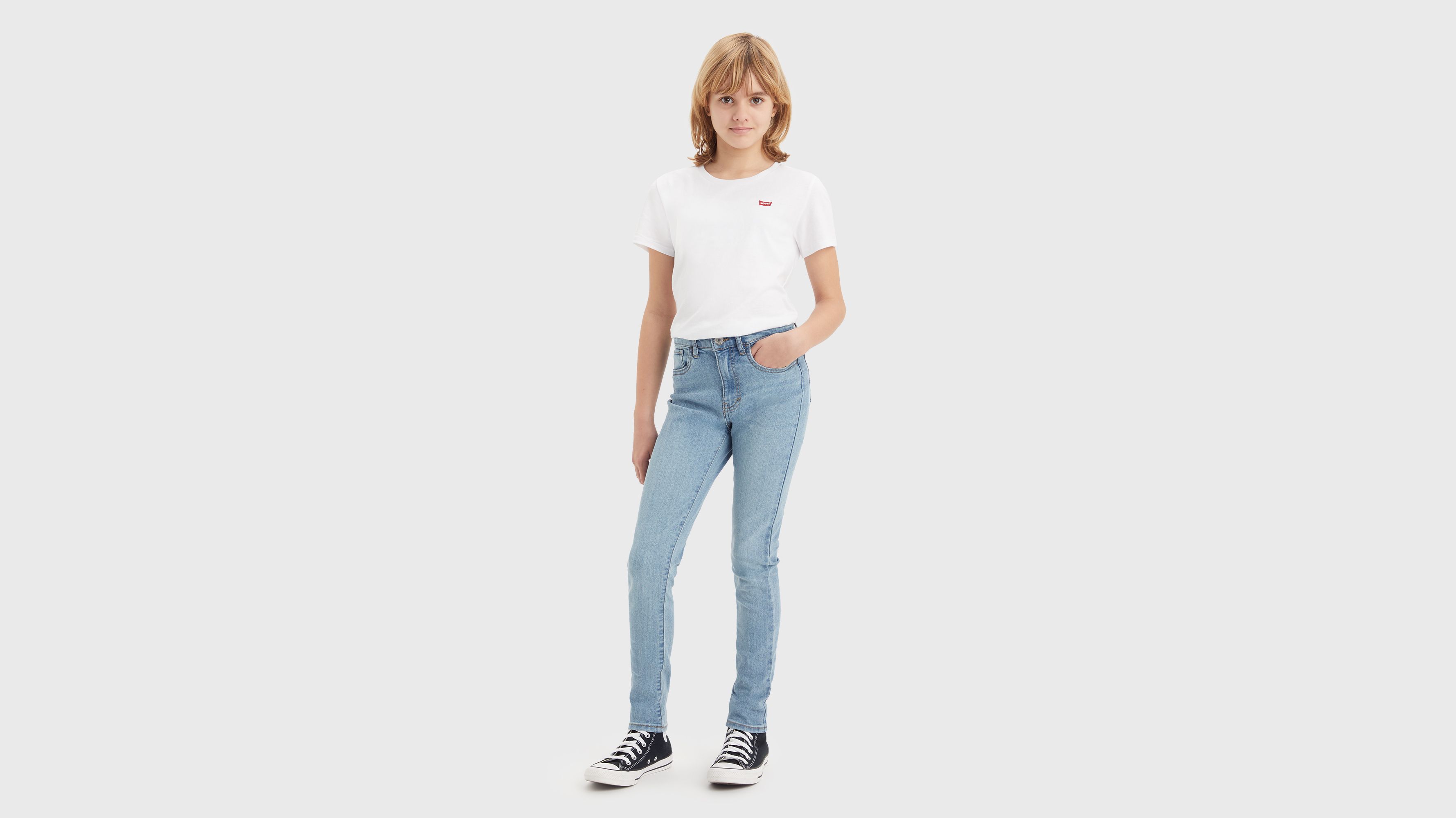 classic high waisted levi jeans