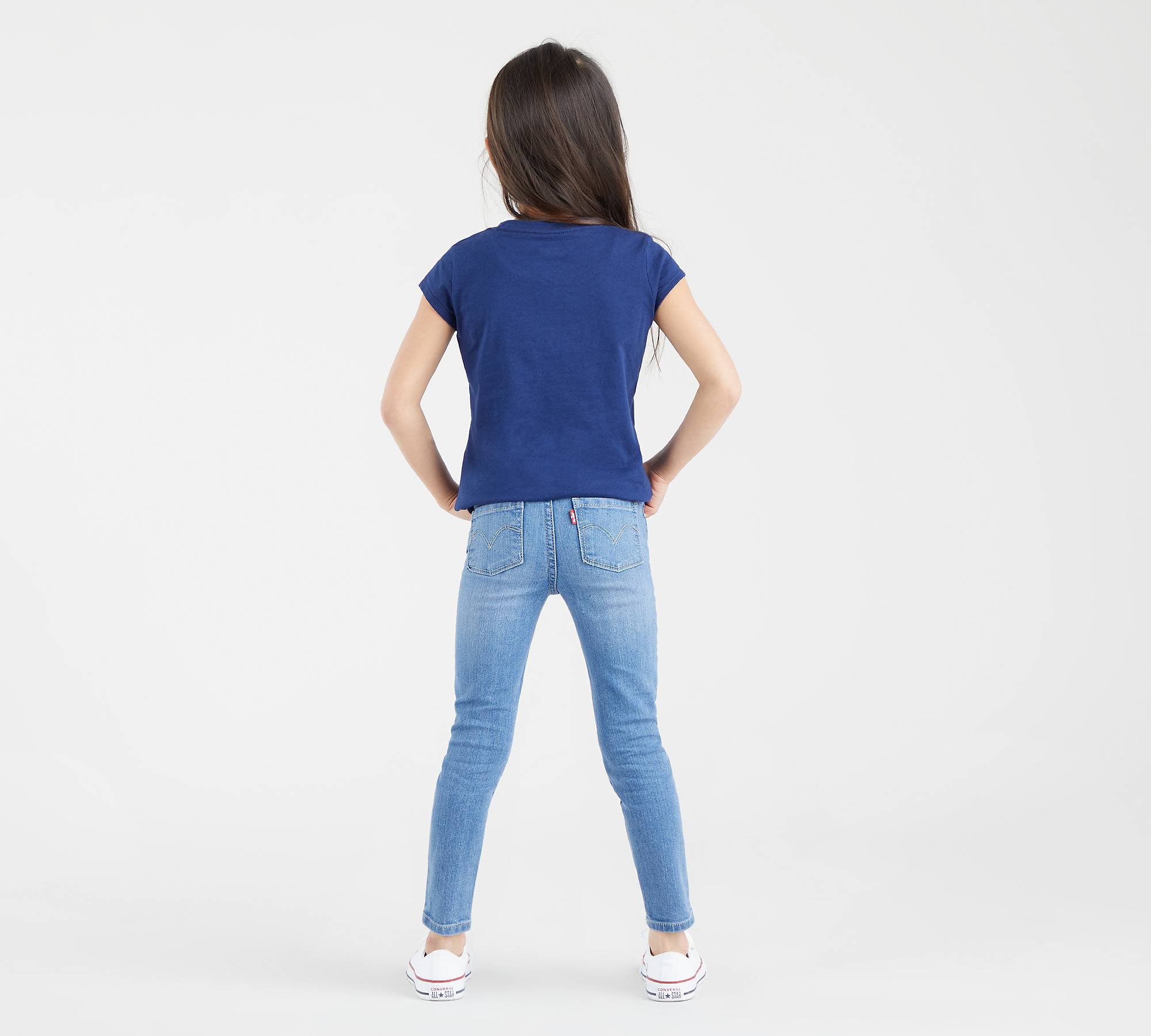 Kids 710™ Super Skinny Jeans - Blue | Levi's® PL