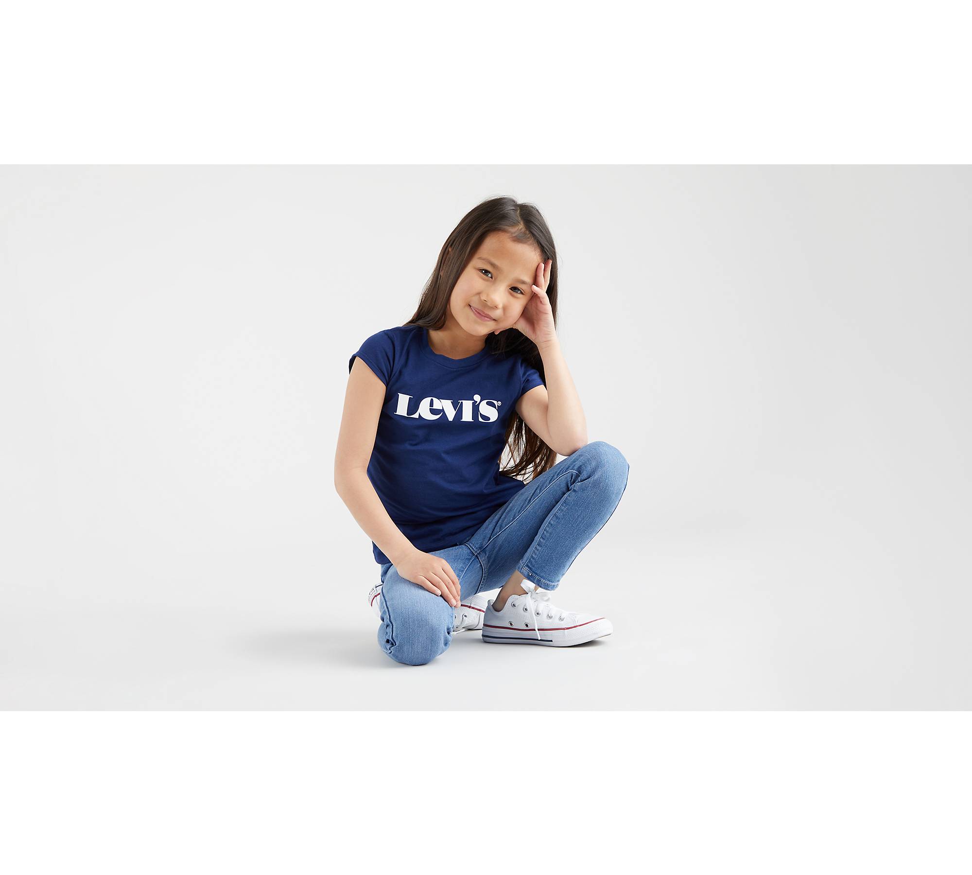 Kids 710™ Super Skinny Jeans - Blue | Levi's® NO