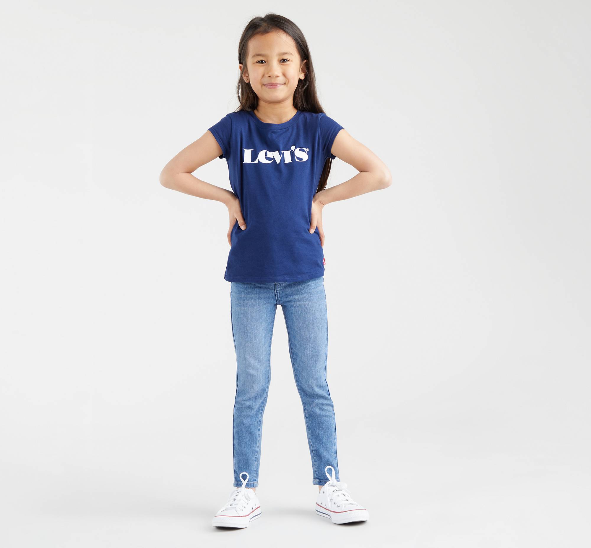 Kids 710™ Super Skinny Jeans - Blue | Levi's® AL
