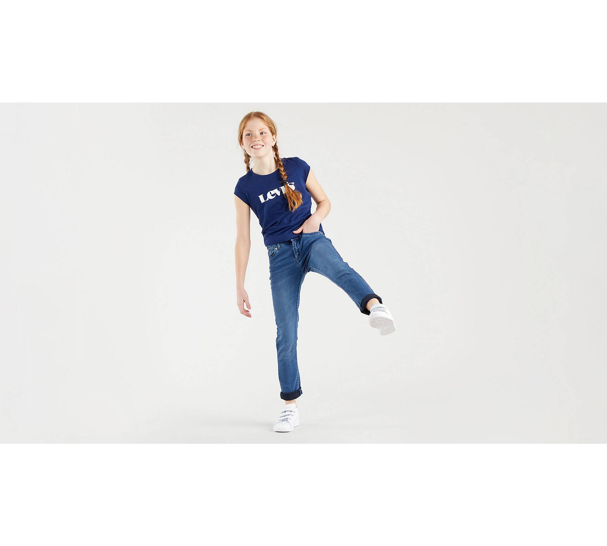 Teenager 710™ Super Skinny Jeans - Blue | Levi's® NO