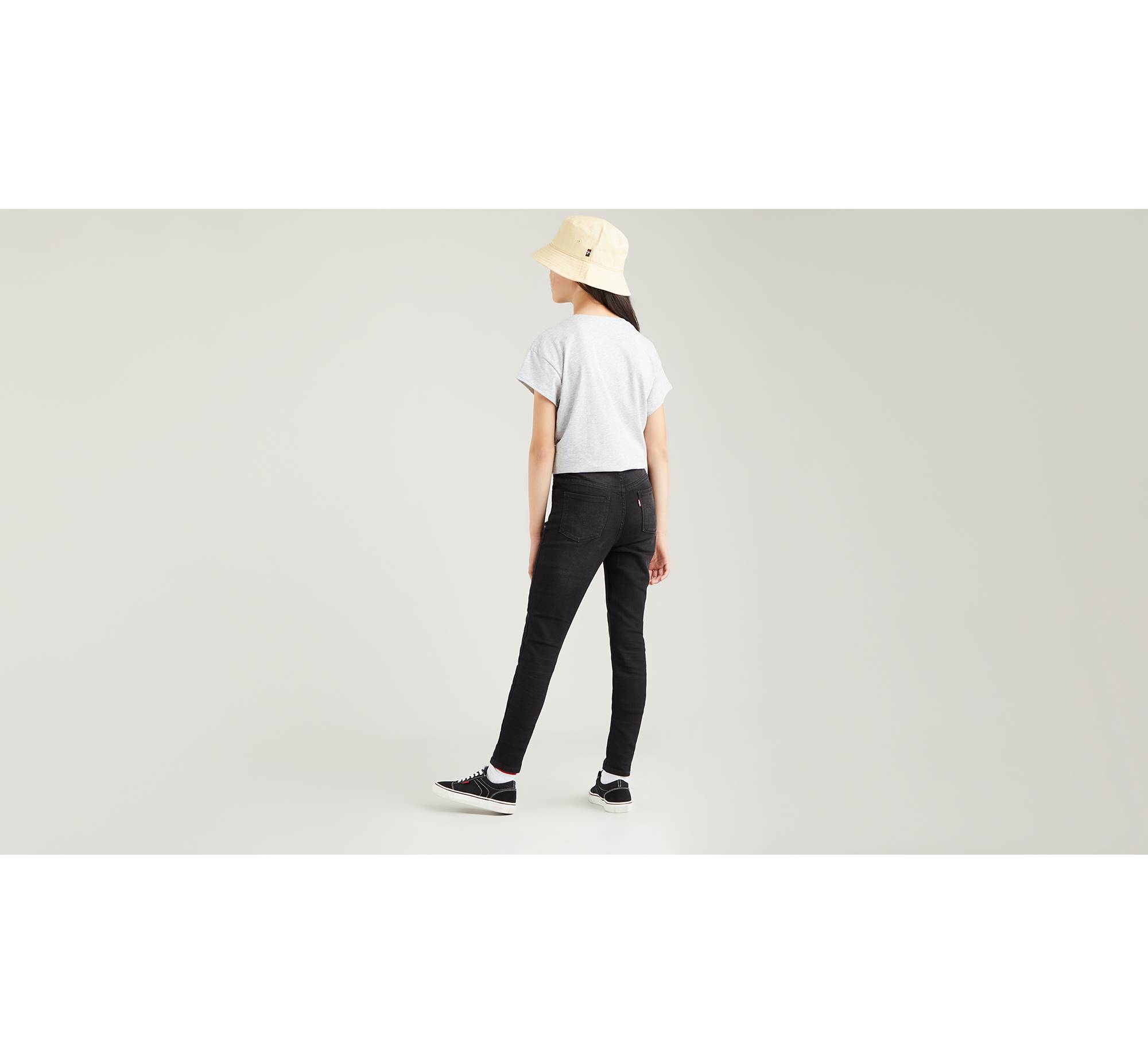 Teenager 720™ High Rise Super Skinny Jeans - Black | Levi's® GB