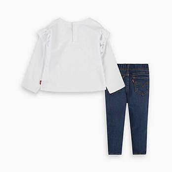 Baby Ruffle Tee and Jeans Set 2