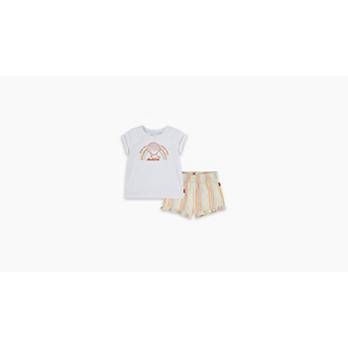 Conjunto de camiseta y shorts para bebé Shell 4