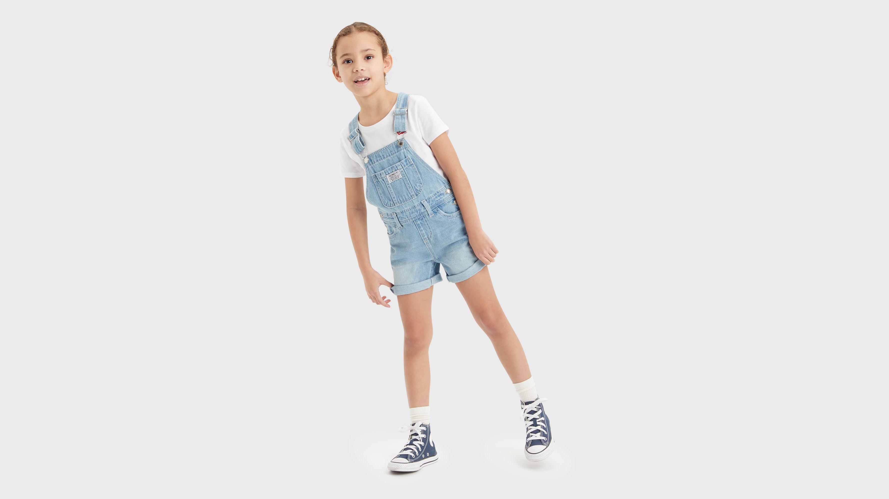 Enfant salopette short classique 1