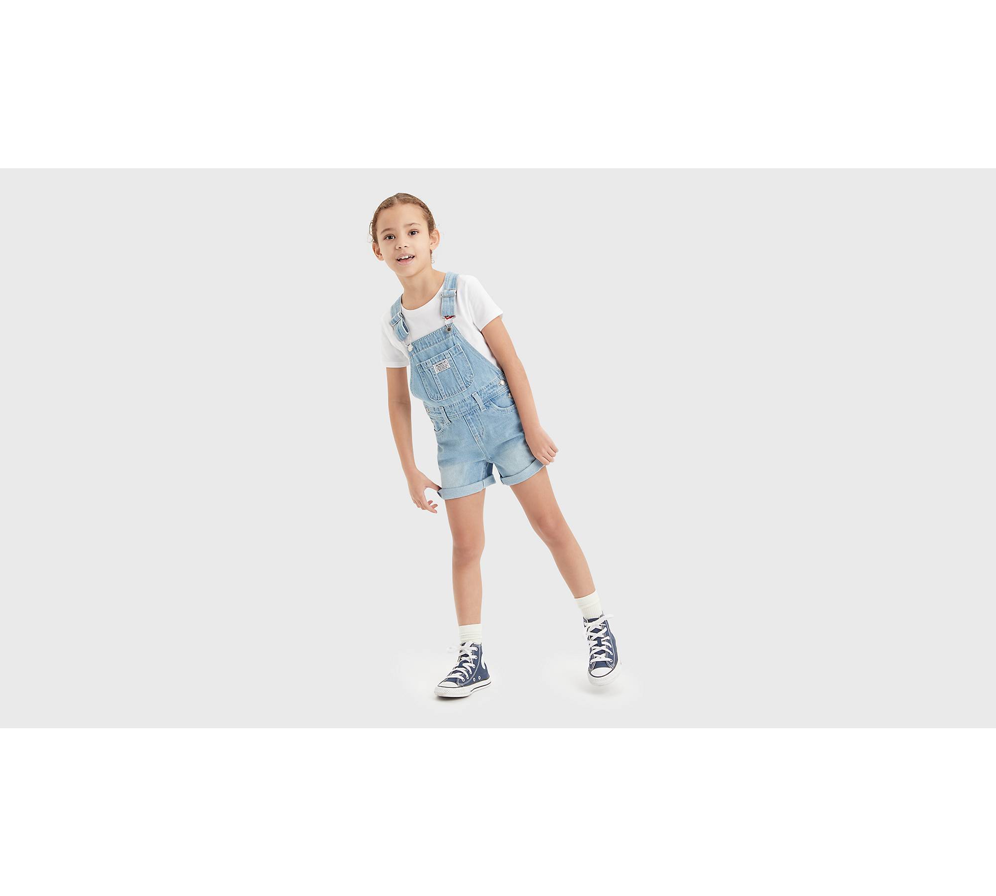 Klassiske overalls med korte ben til børn 1