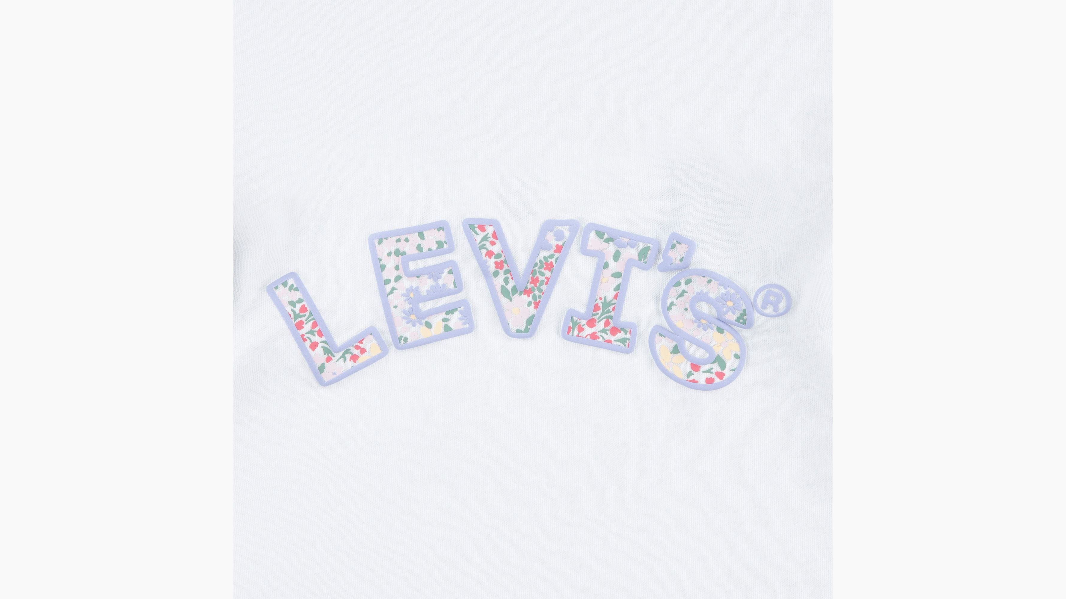 Baby set med blommig T-shirt med ärm och shorts 6