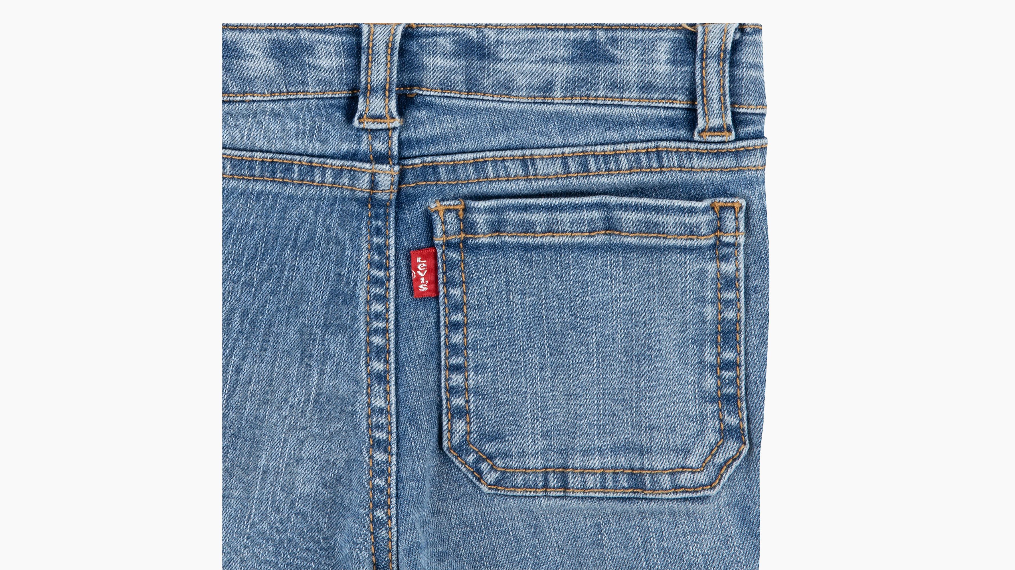 Completo due pezzi T-shirt e jeans svasati neonata 3