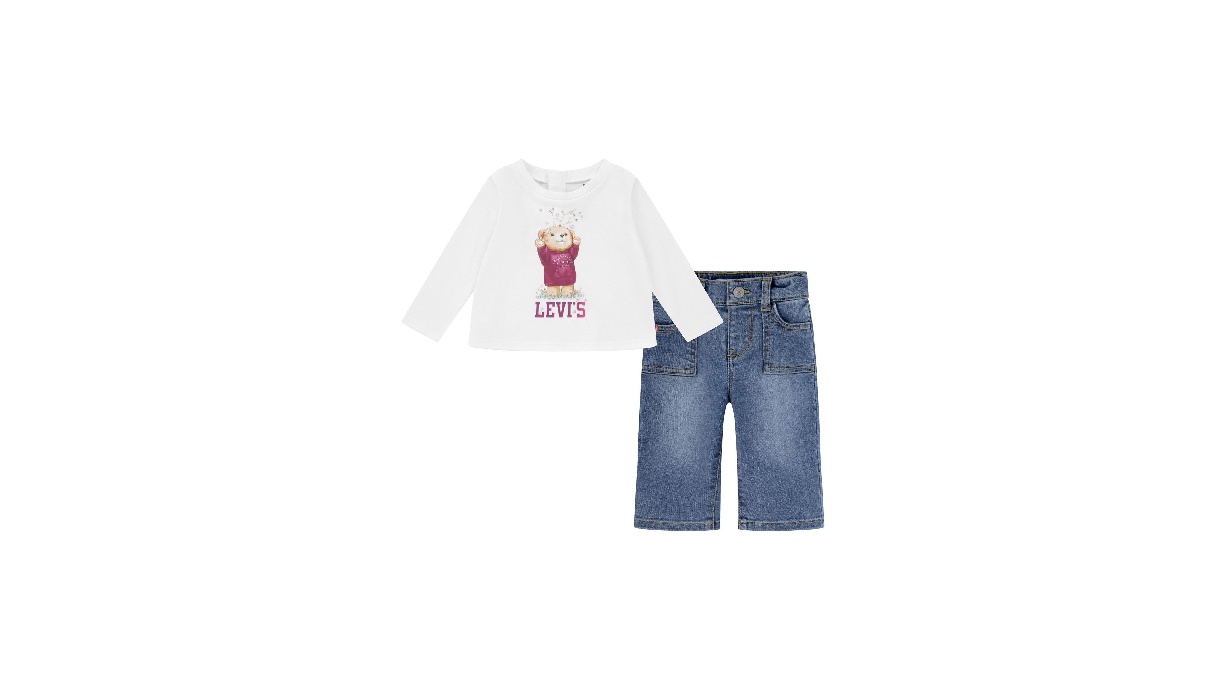 Ensemble 2 pièces t-shirt et pantalon cargo Bébé 1