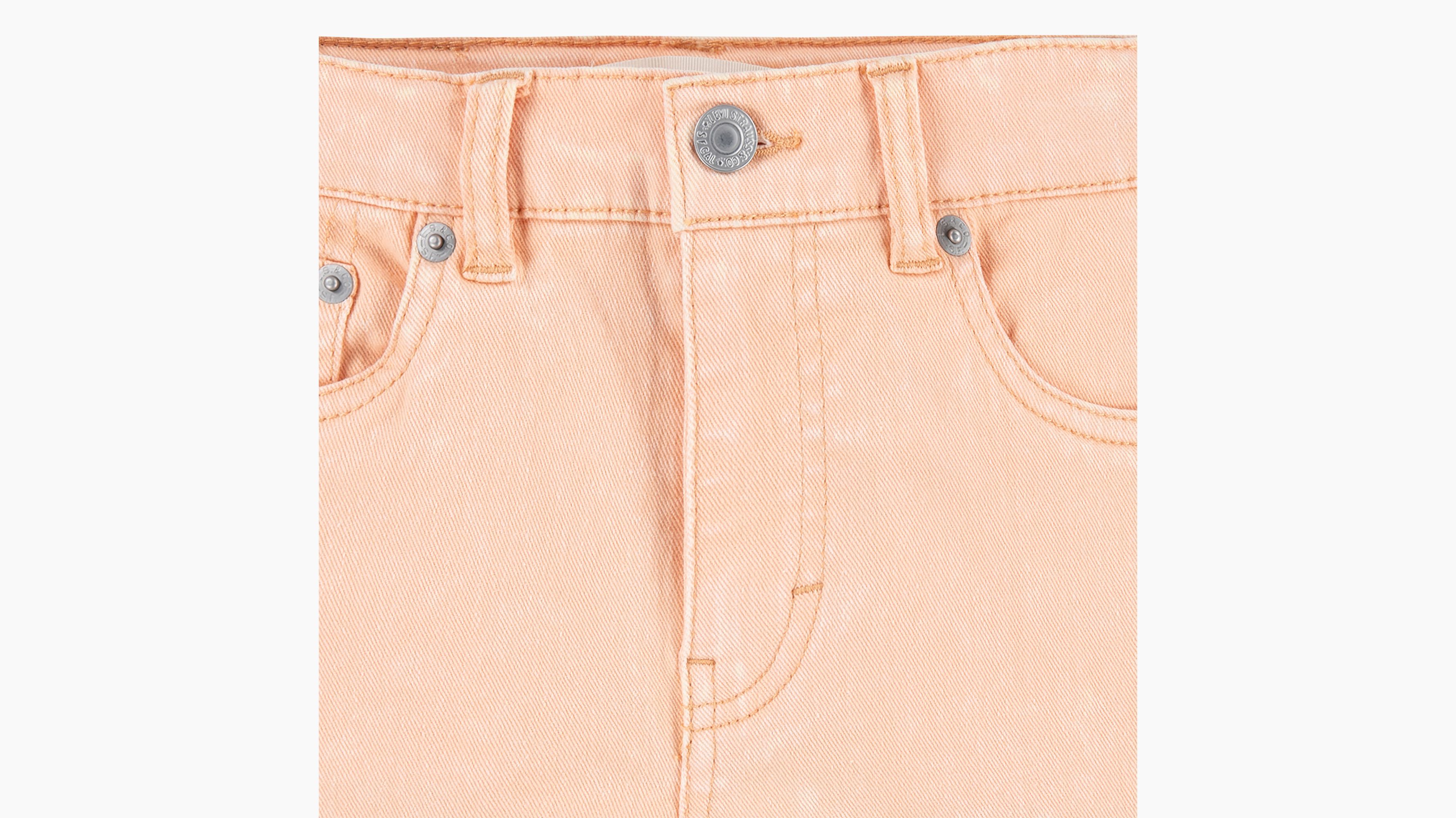 Short Mini Mom in twill con risvolto per teenager 3