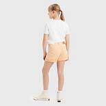 Teenager Twill Mini Mom Roll Cuff Shorts 2