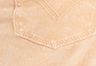 Coral Sands - Arancione - Short Mini Mom in twill con risvolto per teenager