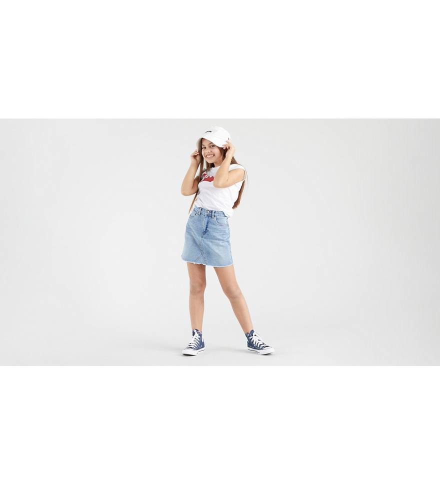 Teenager High Rise Skirt - Blue | Levi's® GB