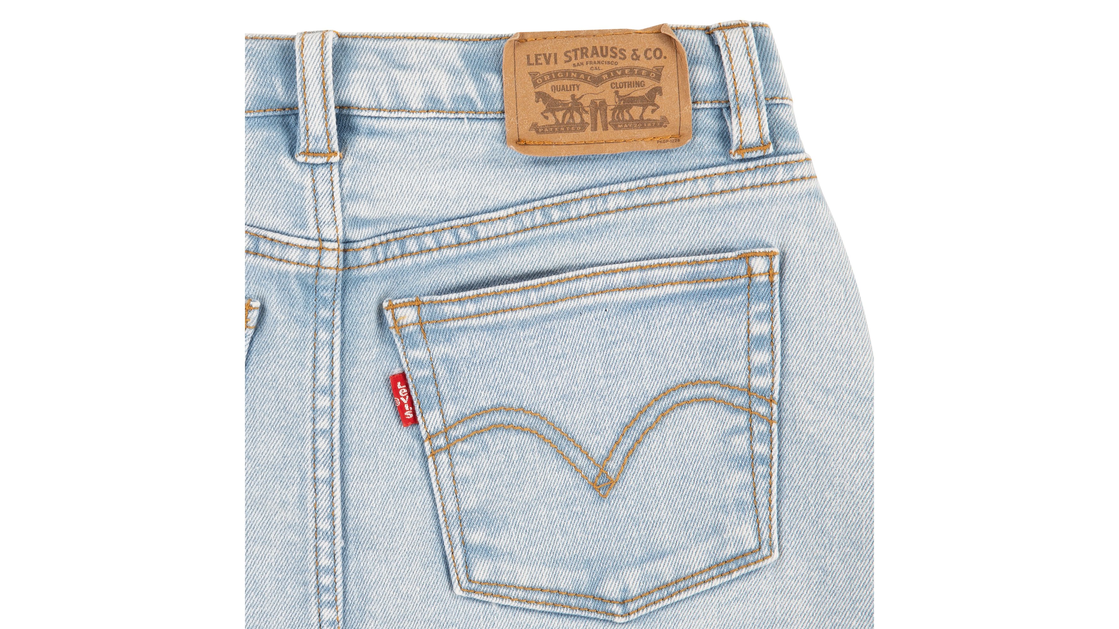 Gonna in denim a vita alta 5