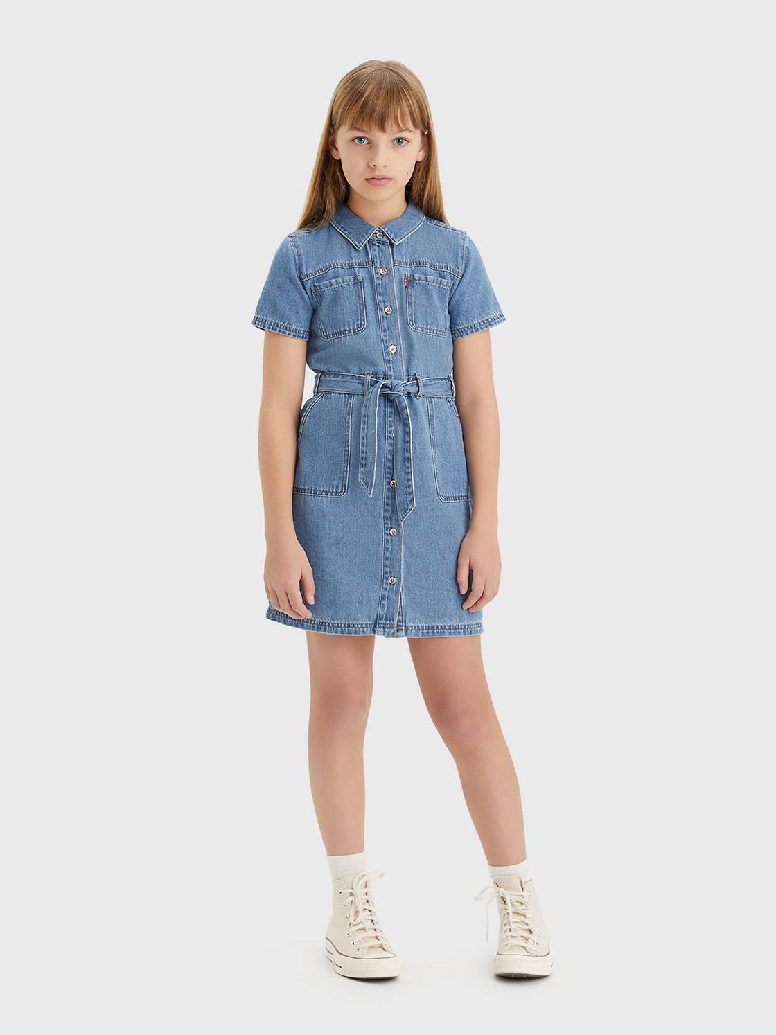 Teenager Organic Utility Dress 1