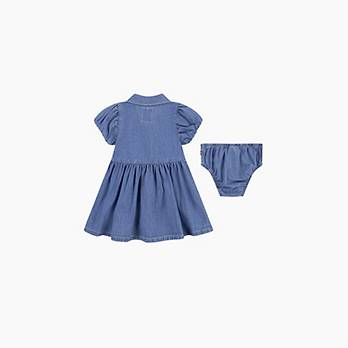Baby Bubble Sleeve Shirt Dress 5