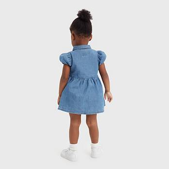 Baby Bubble Sleeve Shirt Dress 2