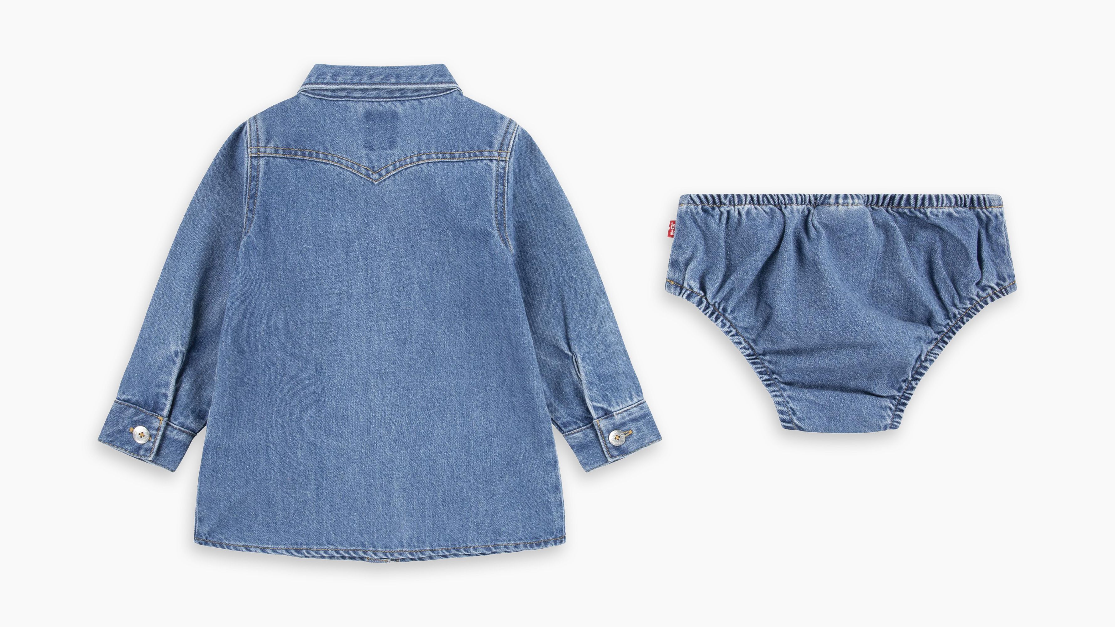 Robe Out West Denim Bebe Bleu Levi s FR