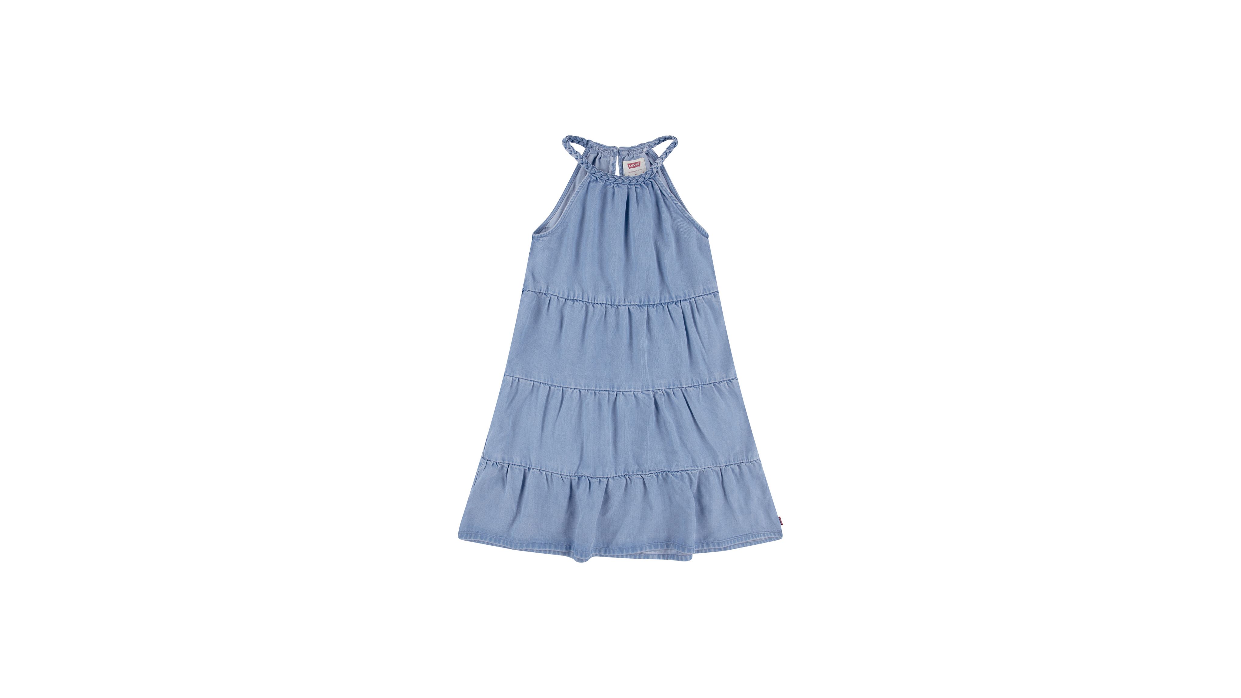 Teenager Neckholder Stufenkleid 4