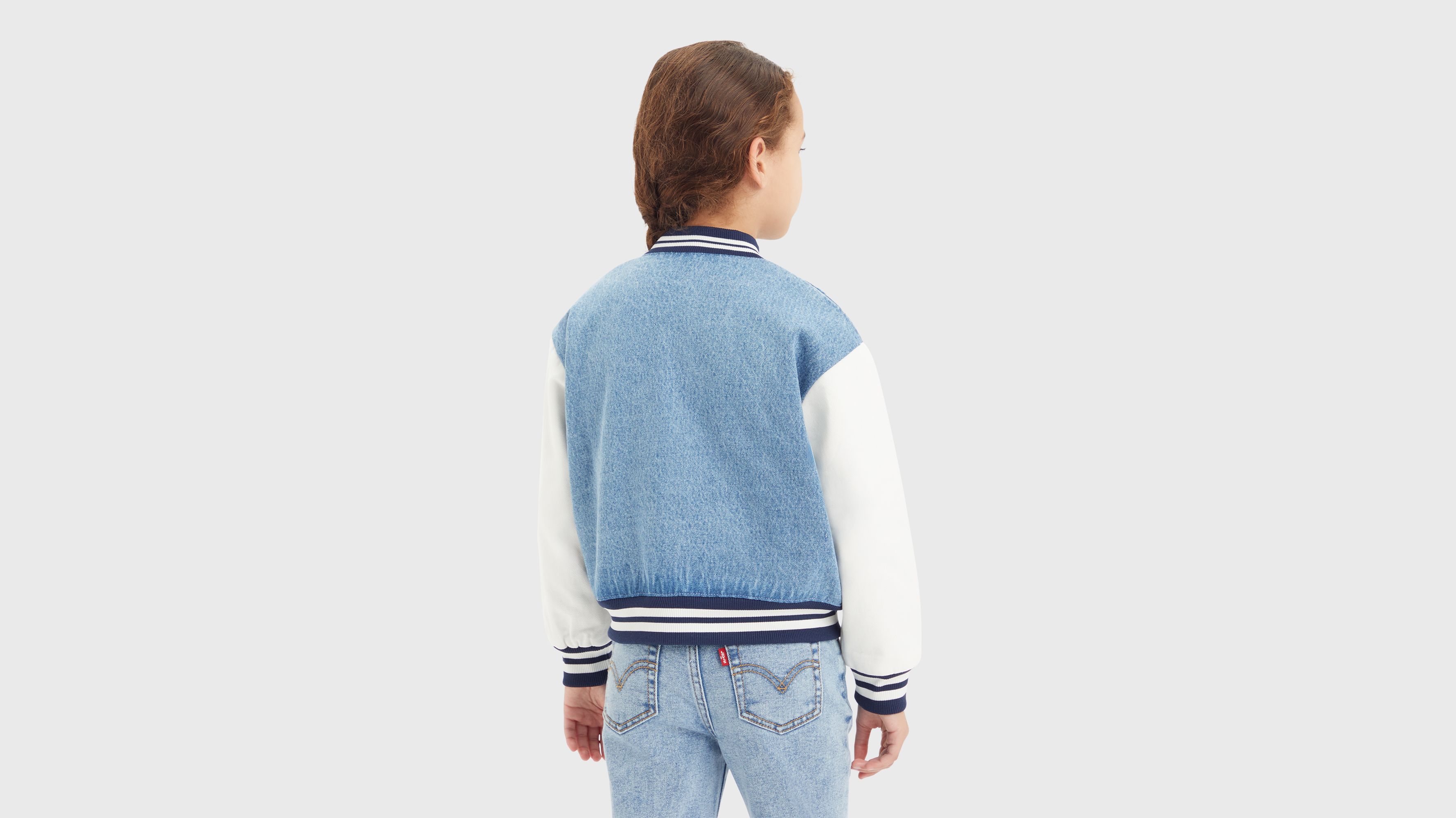 Bomber in denim per bambini 2